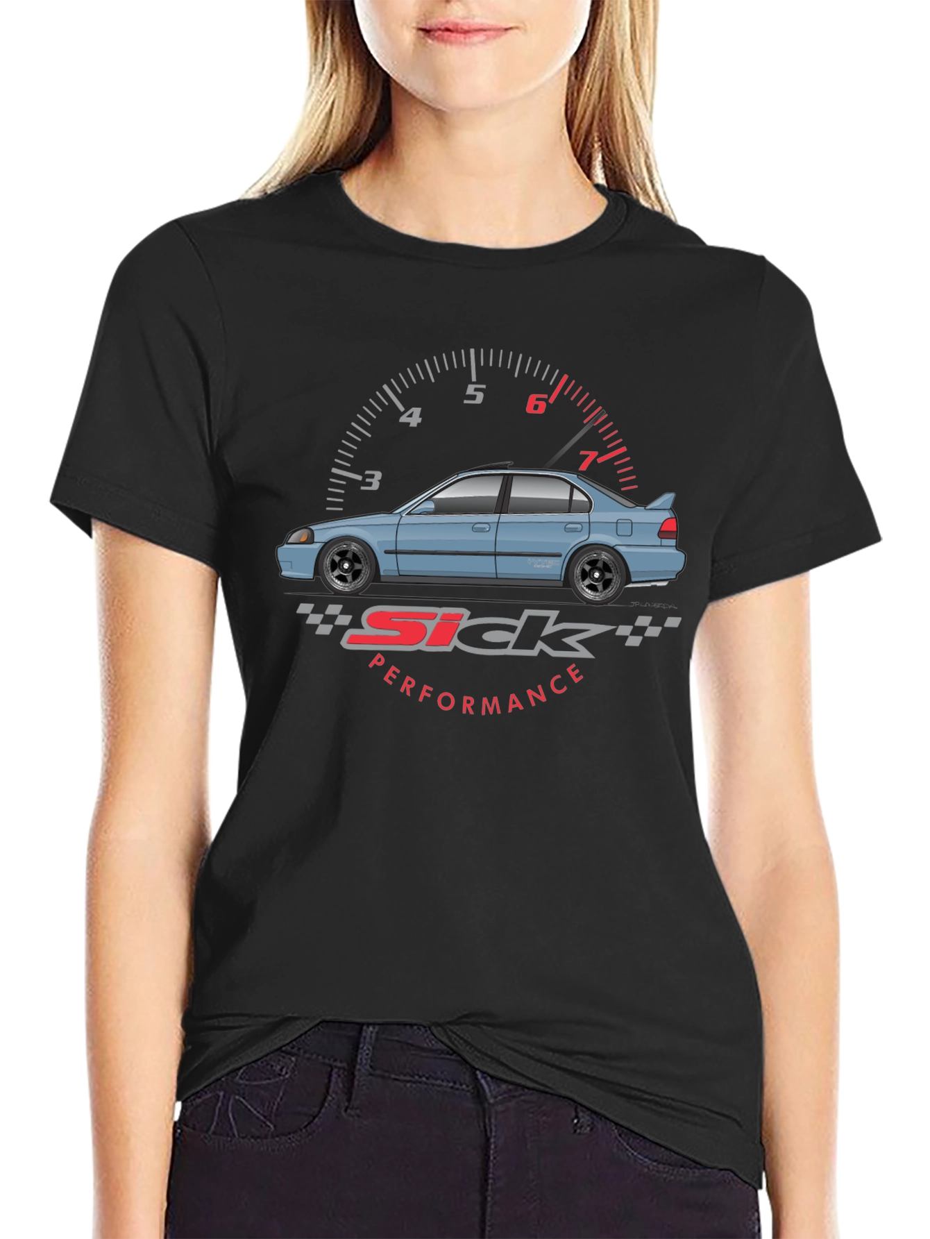 Sick Performance Car Graphic T-Shirt
