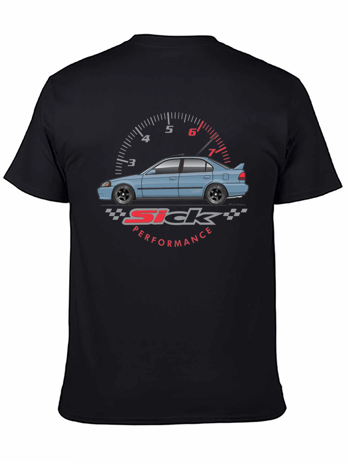 Sick Performance Car Graphic T-Shirt