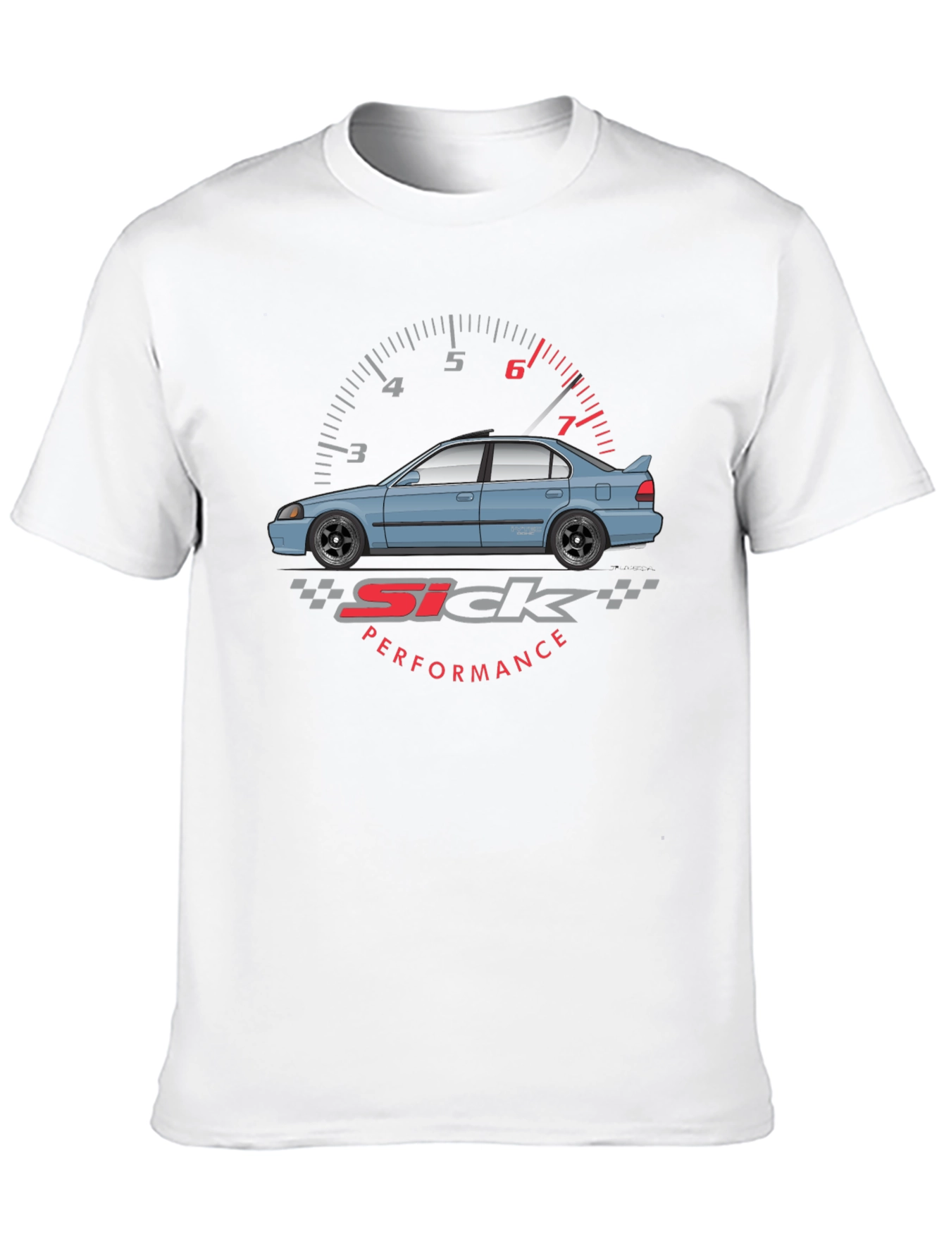Sick Performance Car Graphic T-Shirt