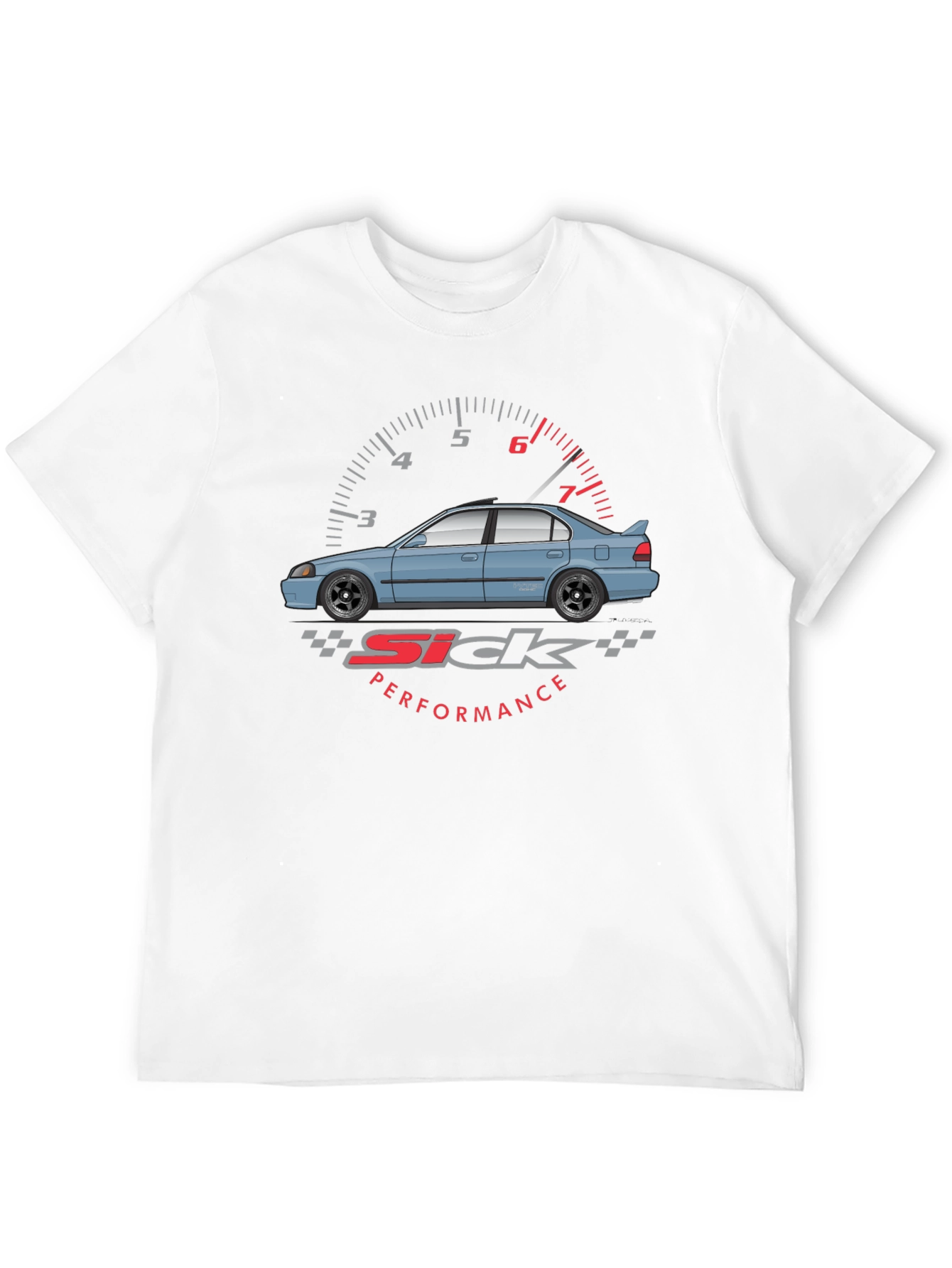 Sick Performance Car Graphic T-Shirt