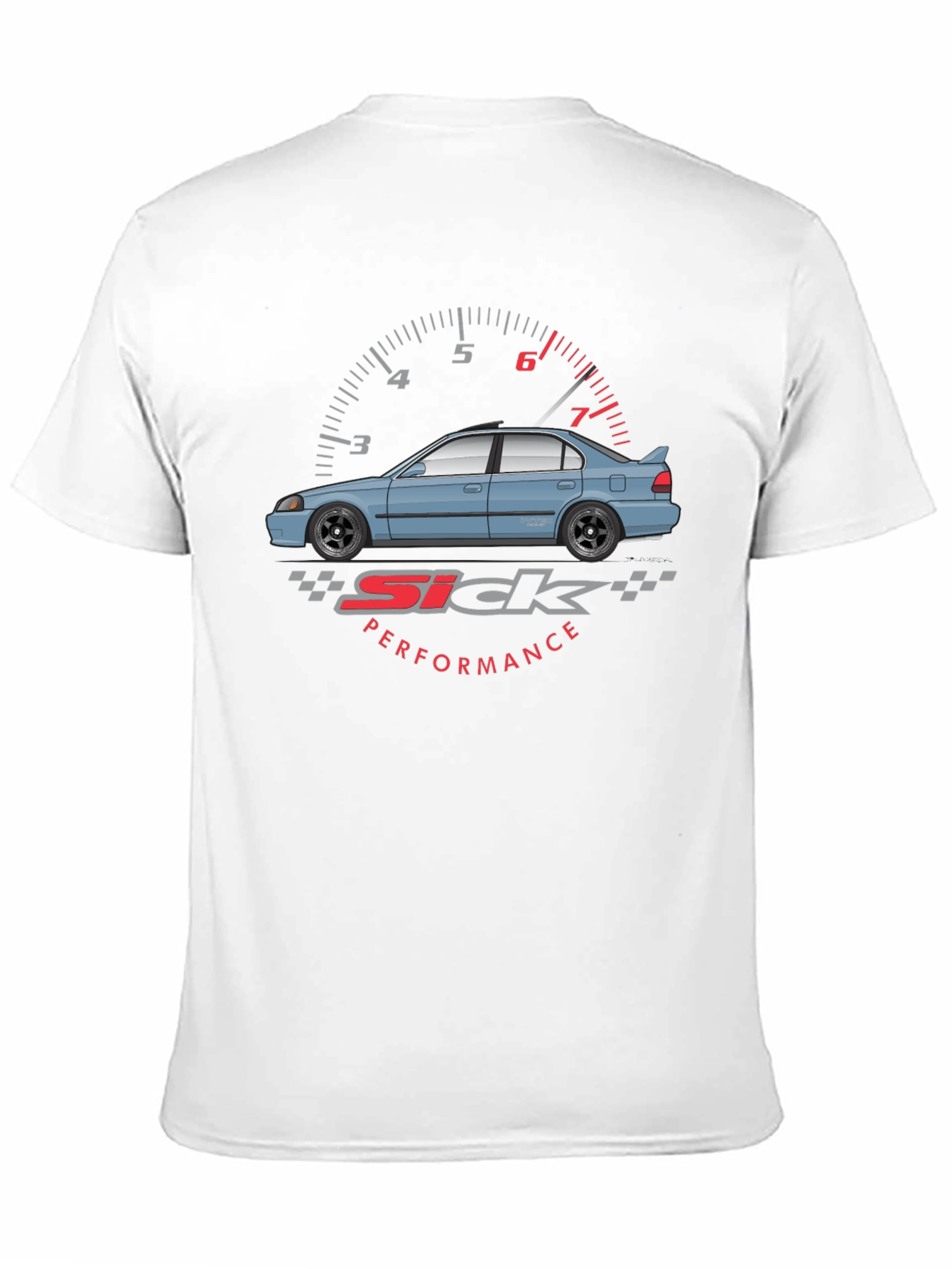 Sick Performance Car Graphic T-Shirt