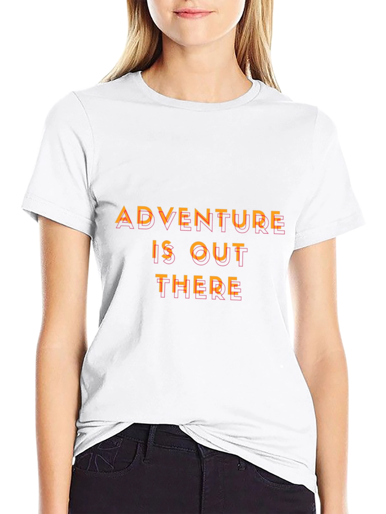 Adventure Awaits Black T-Shirt