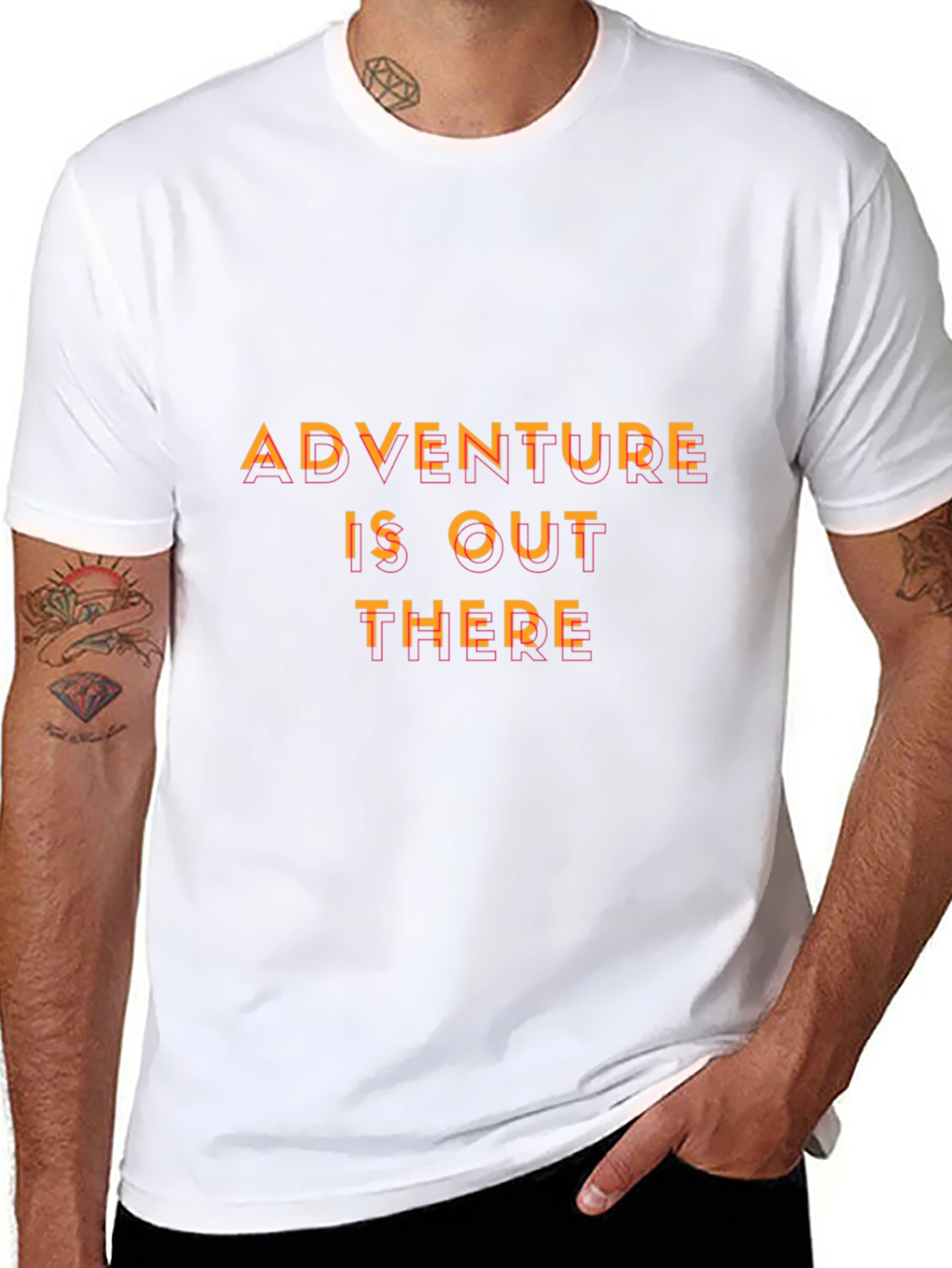 Adventure Awaits Black T-Shirt