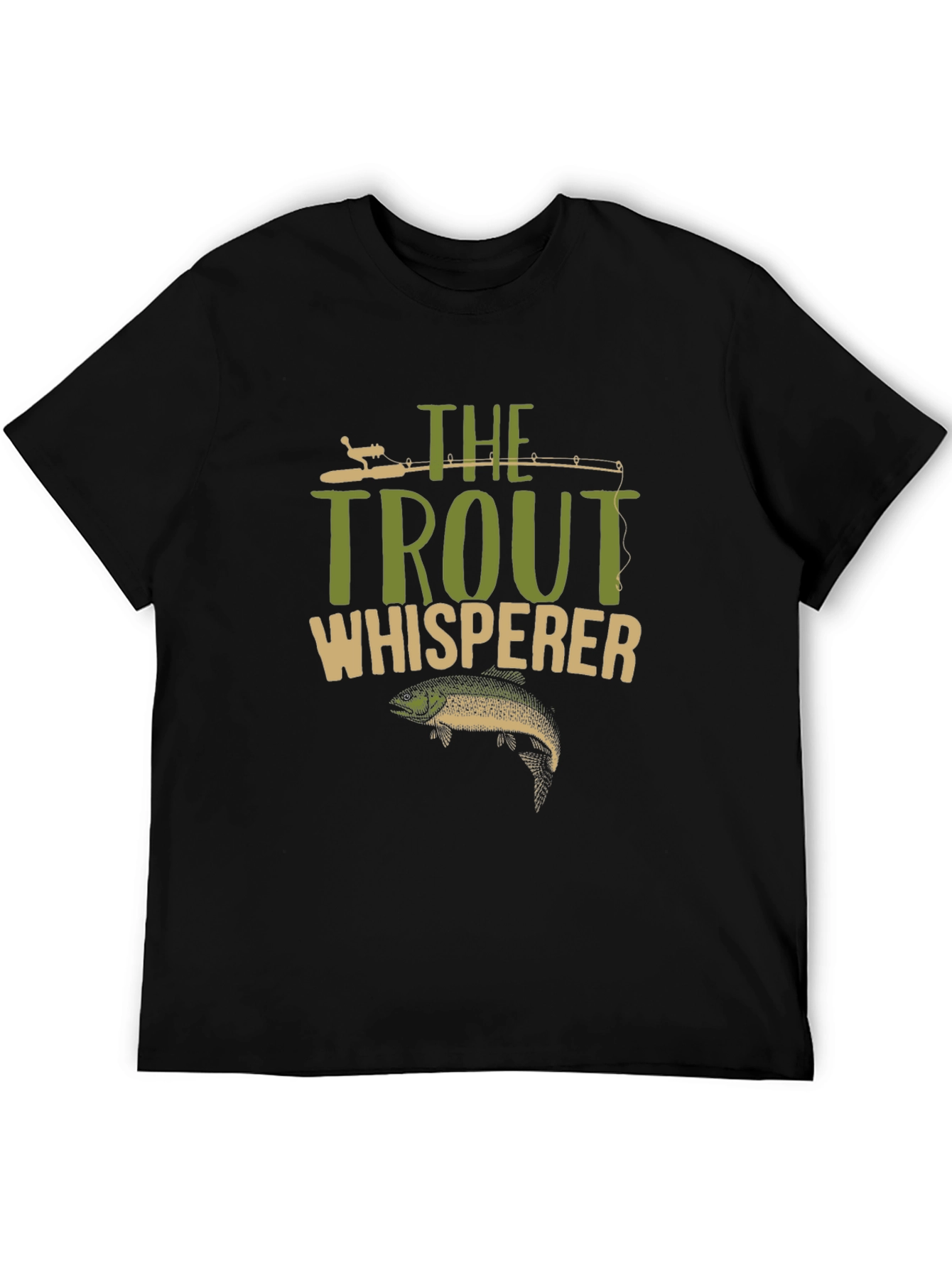 The Trout Whisperer T-Shirt Fishing Angler Tee