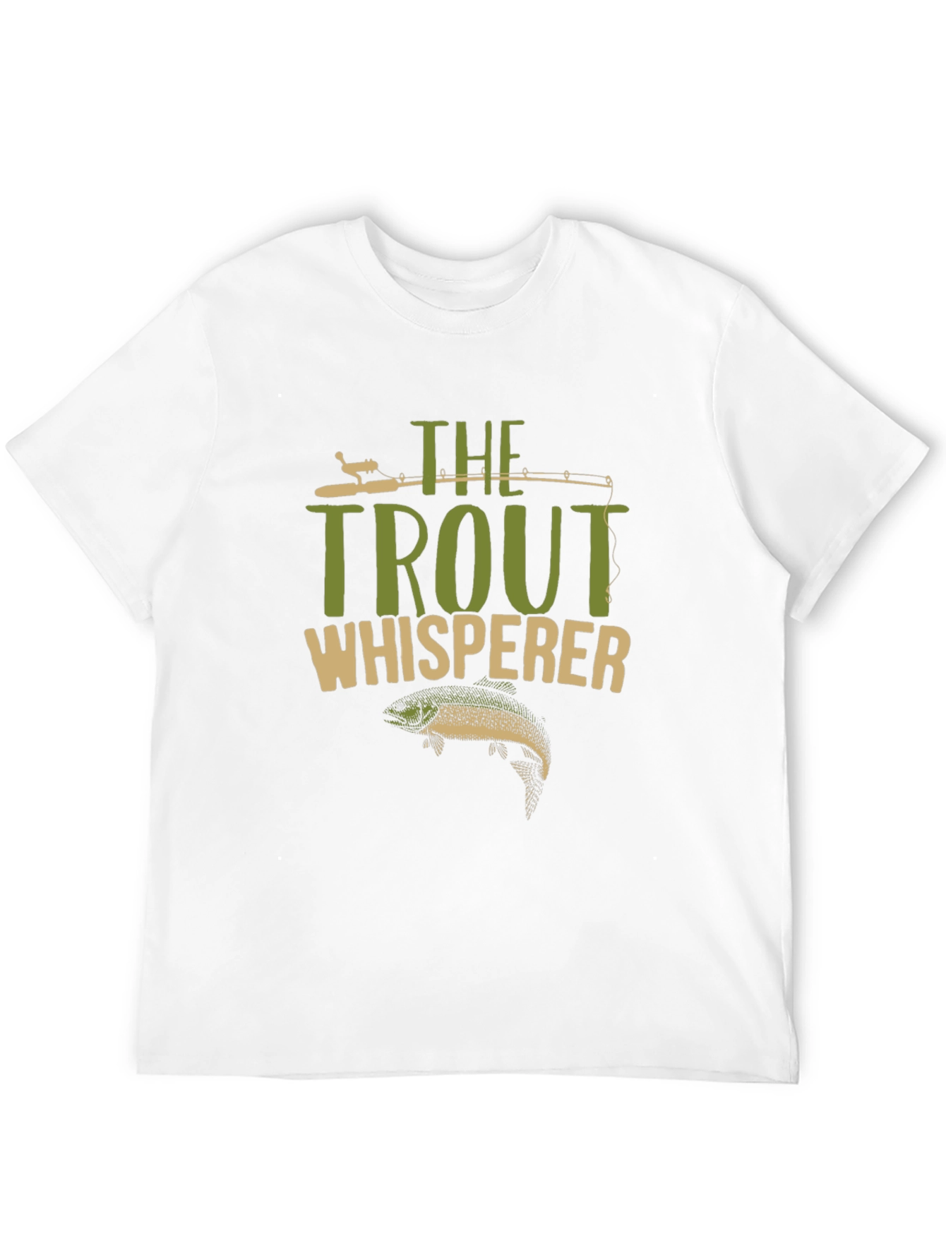 The Trout Whisperer T-Shirt Fishing Angler Tee