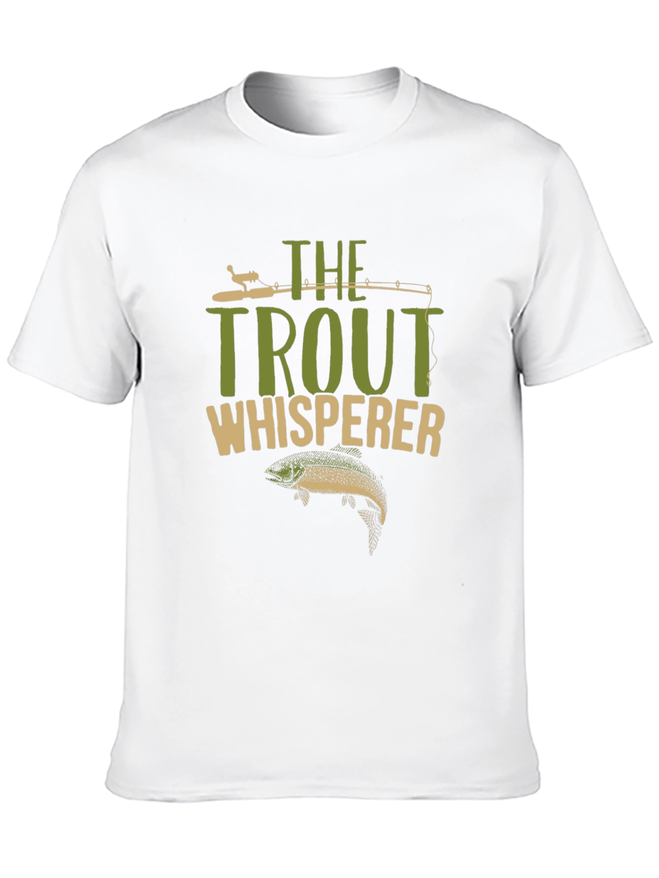 The Trout Whisperer T-Shirt Fishing Angler Tee