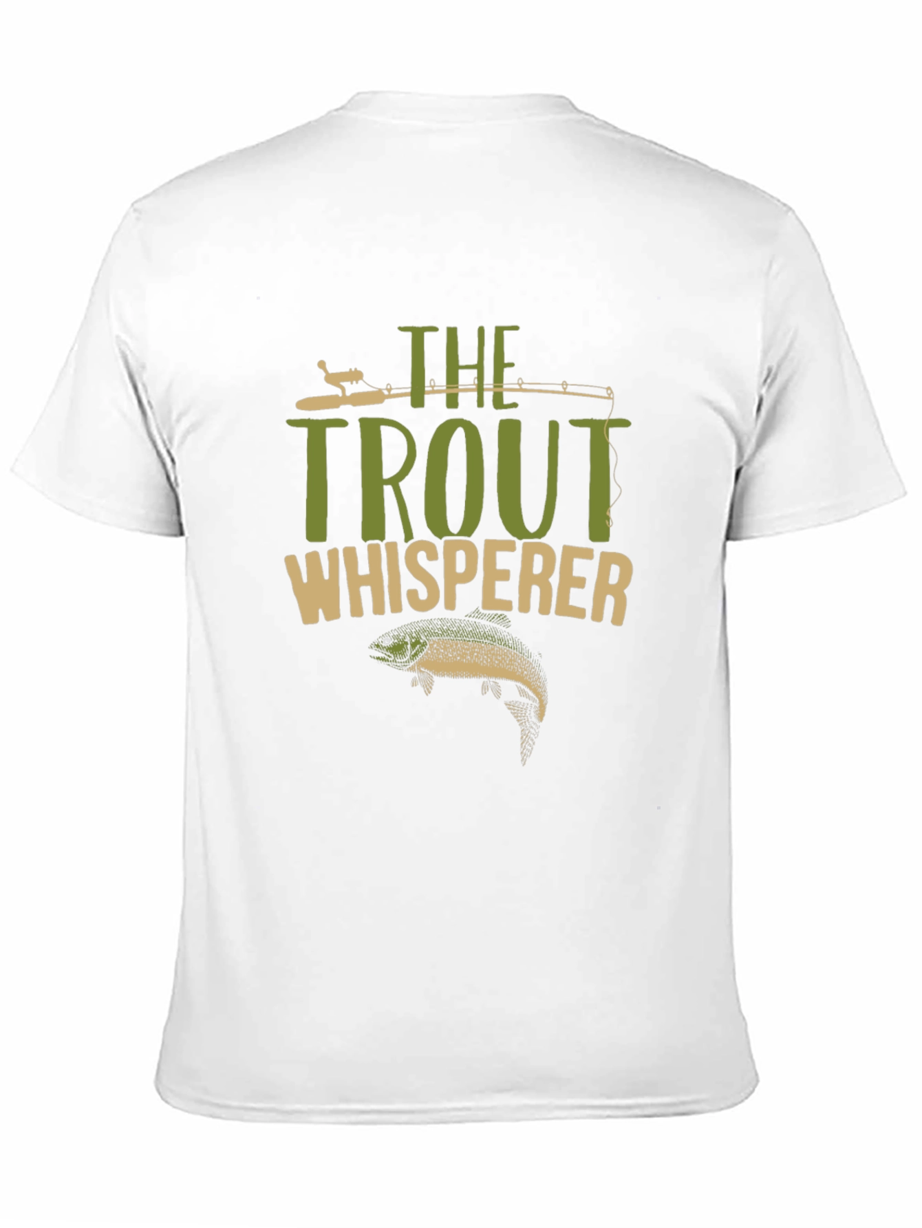 The Trout Whisperer T-Shirt Fishing Angler Tee