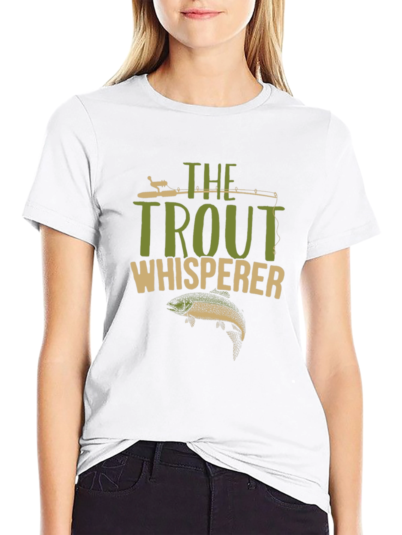 The Trout Whisperer T-Shirt Fishing Angler Tee