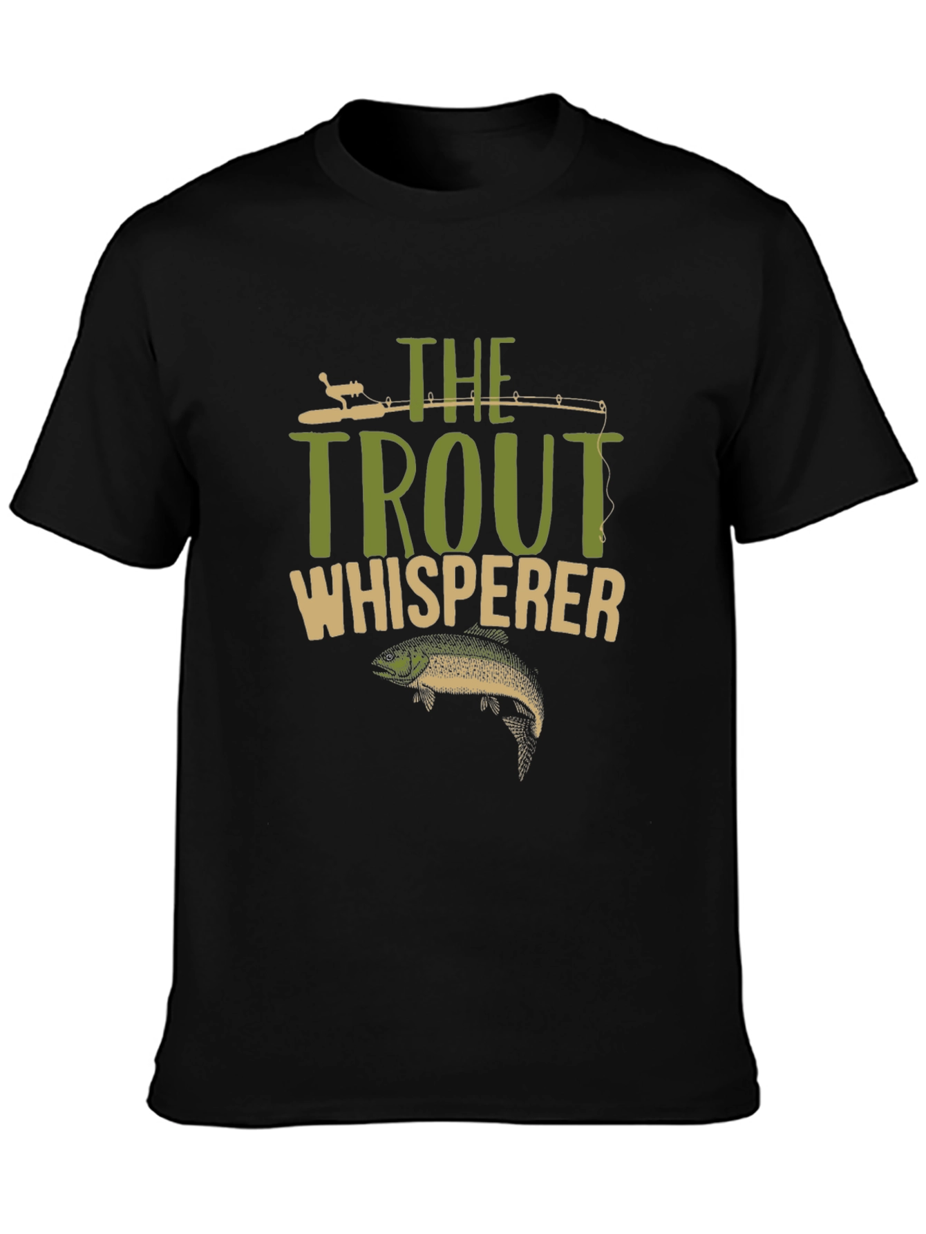 The Trout Whisperer T-Shirt Fishing Angler Tee