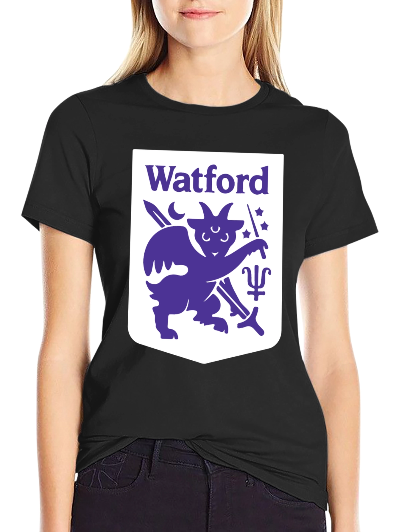 Watford Baphomet T-Shirt - Gothic Occult Style