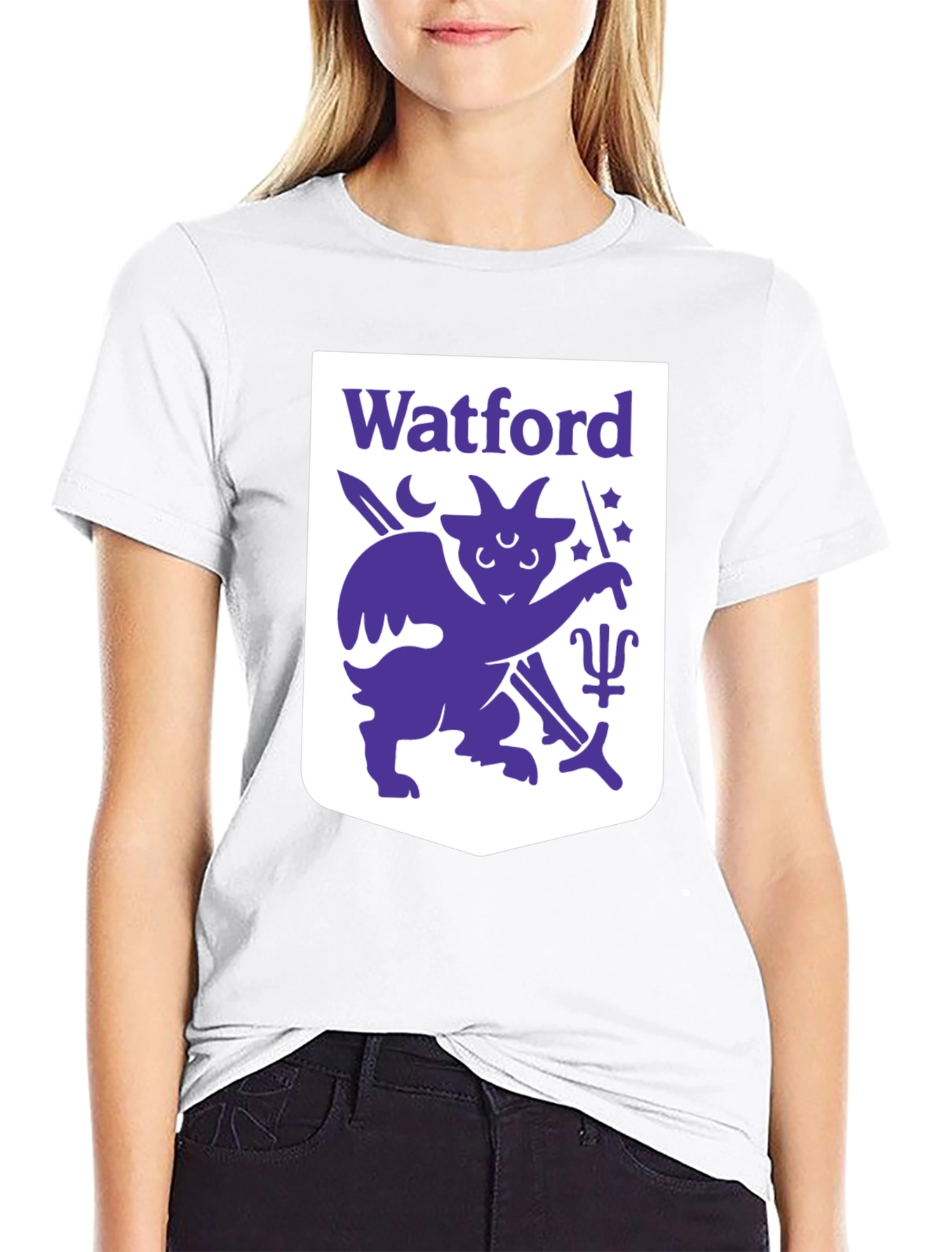 Watford Baphomet T-Shirt - Gothic Occult Style