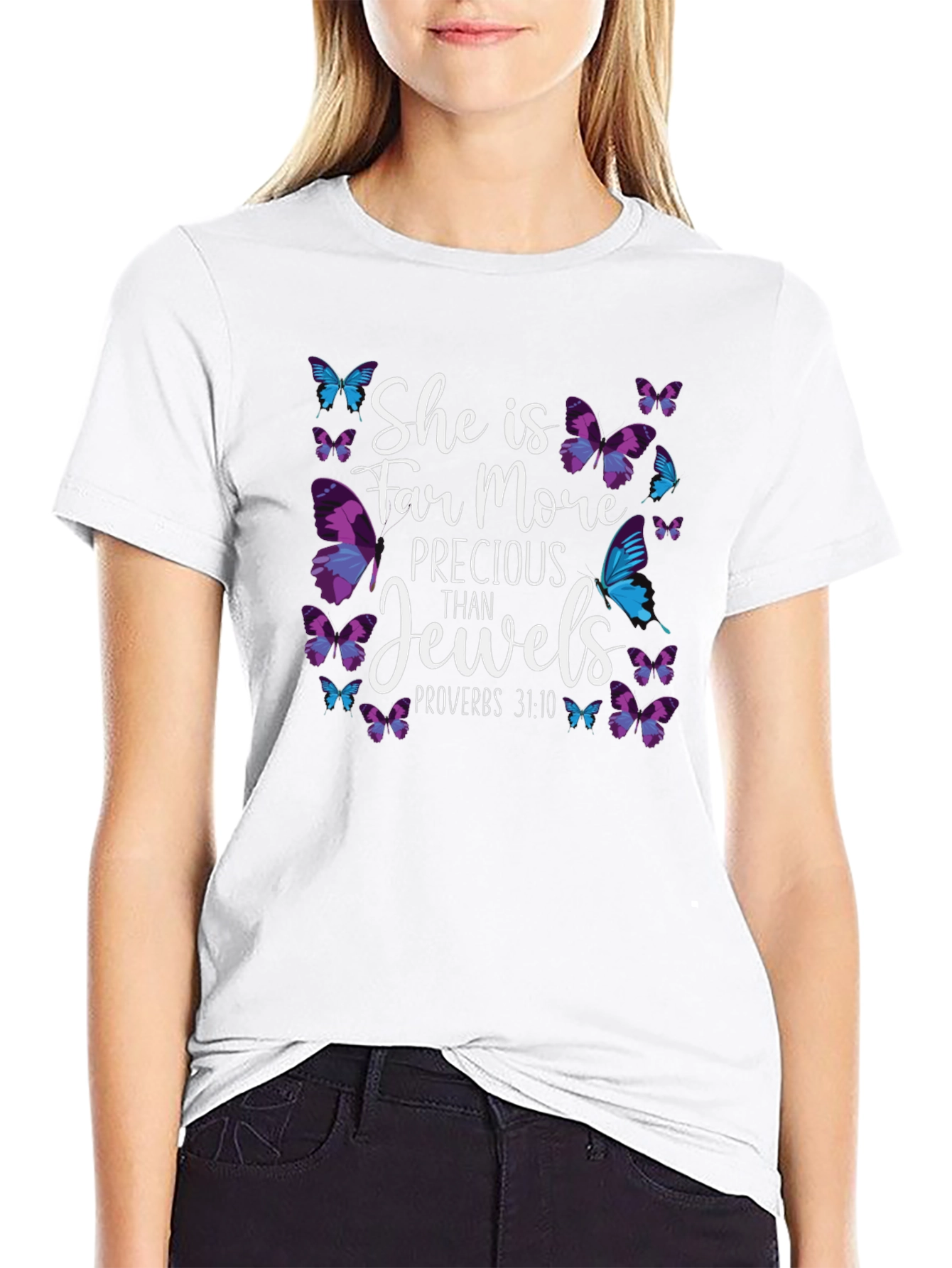 She is Far More Precious Than Jewels T-Shirt