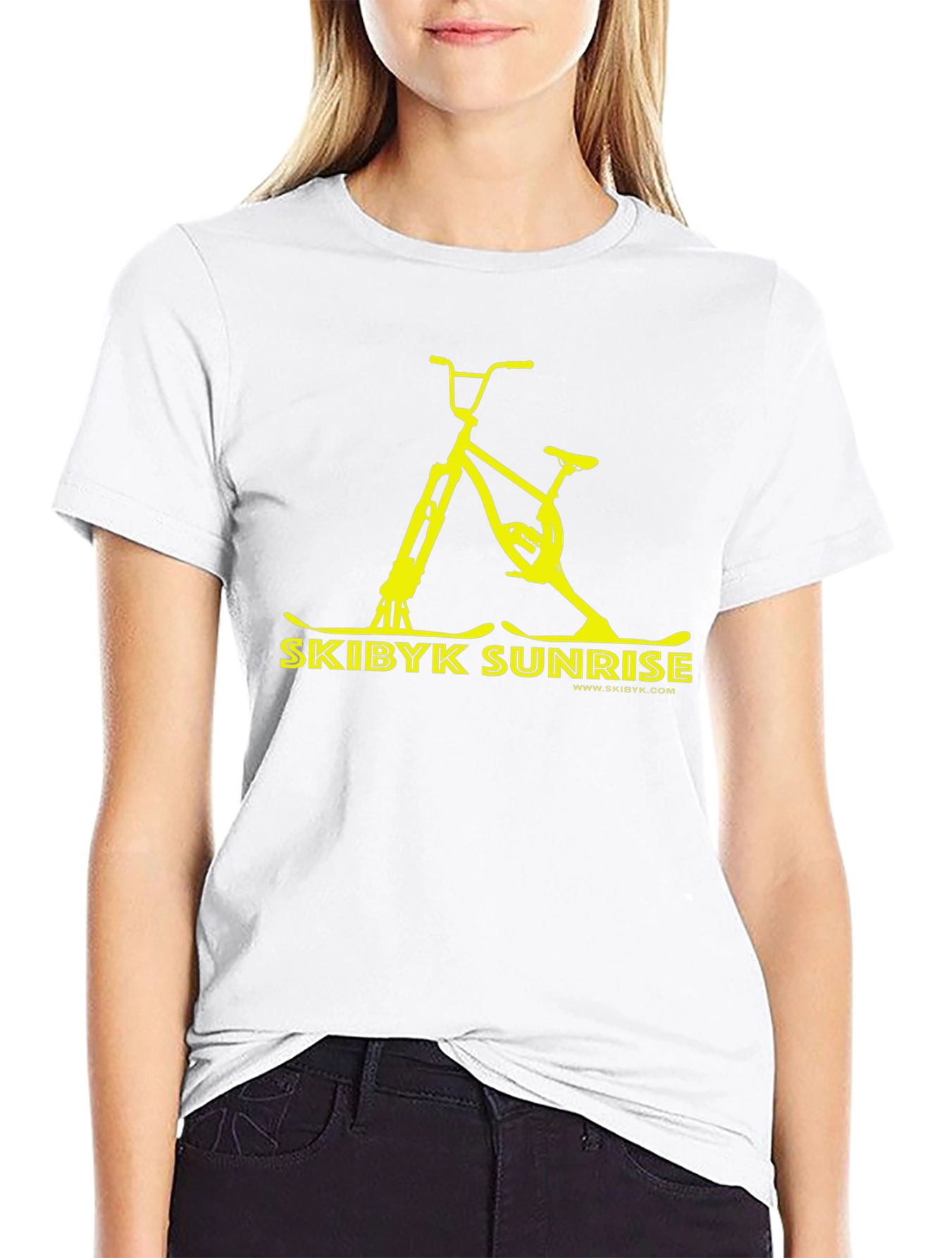 Skibyk Sunrise Graphic Tee - Black