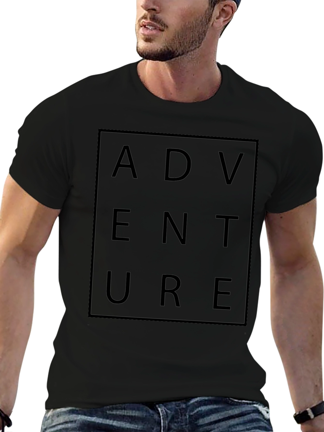Adventure Graphic Tee - Black