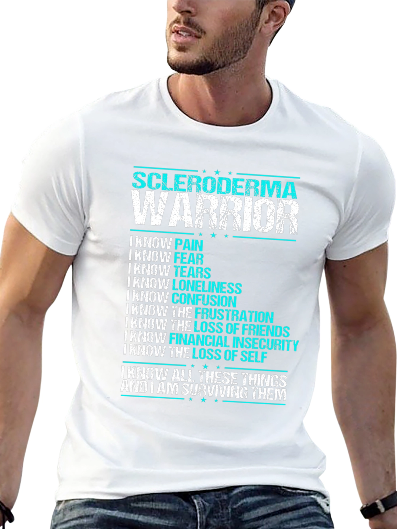 Scleroderma Warrior Awareness T-Shirt