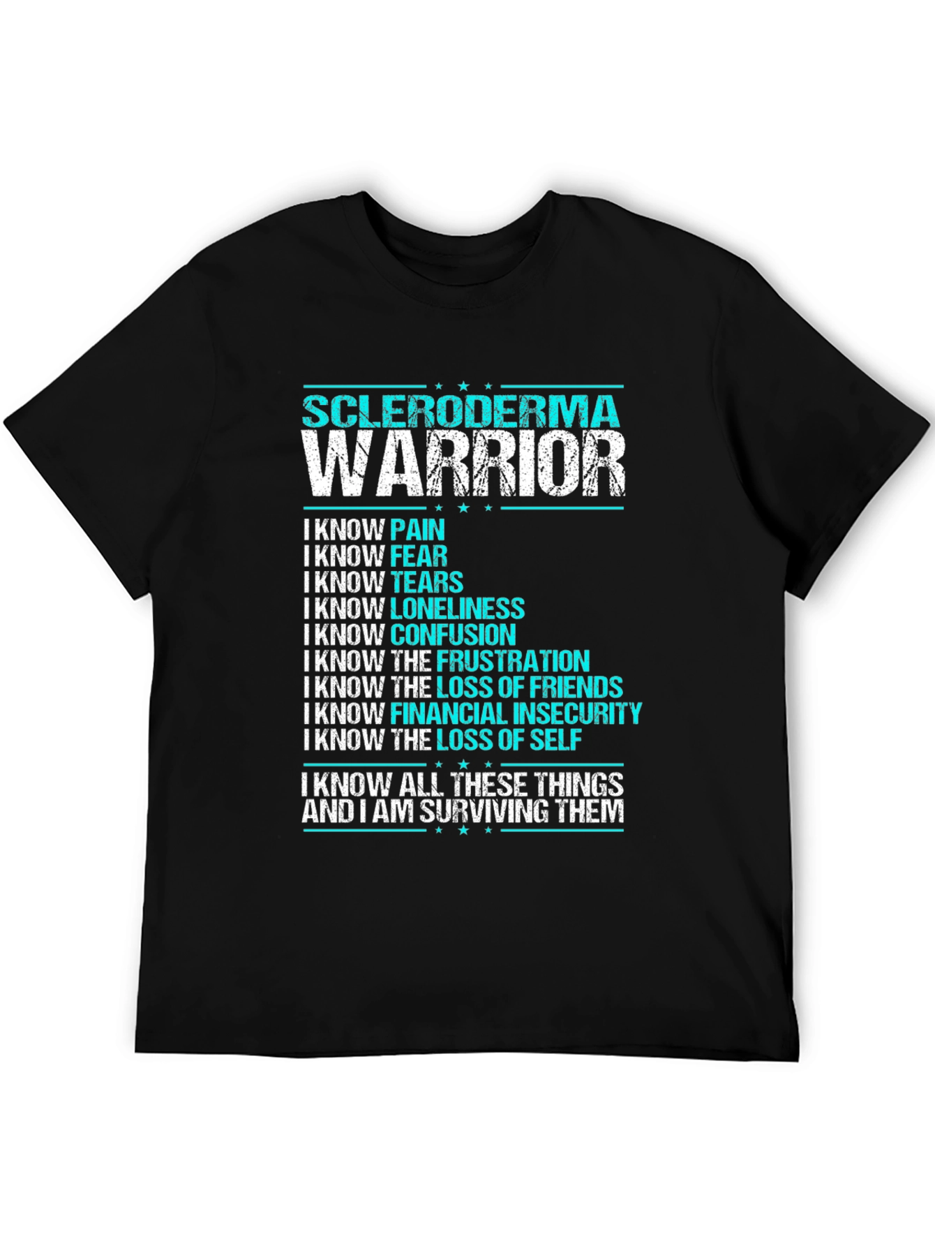 Scleroderma Warrior Awareness T-Shirt