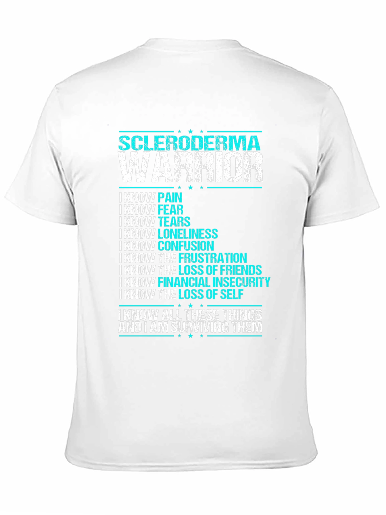 Scleroderma Warrior Awareness T-Shirt