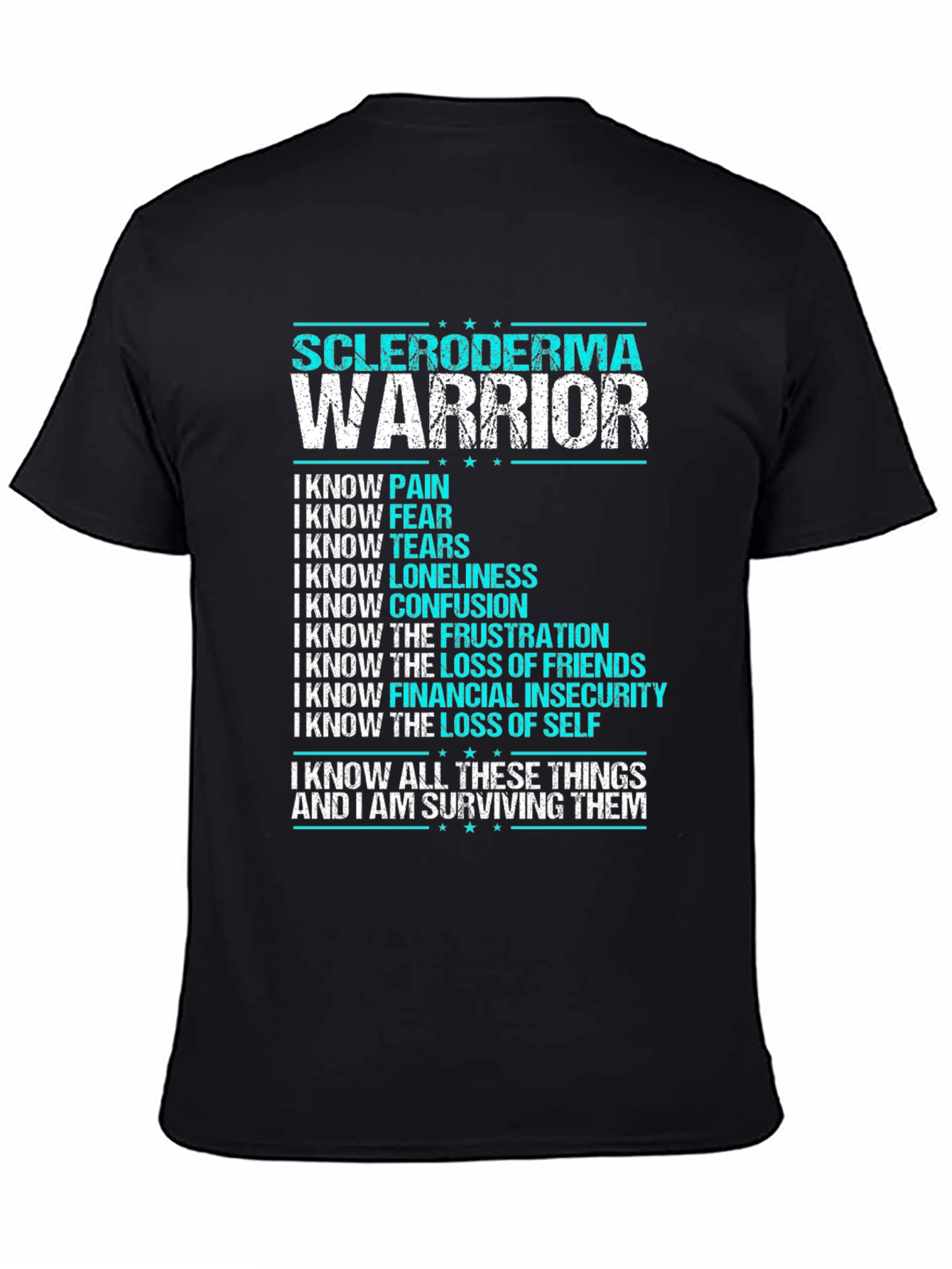 Scleroderma Warrior Awareness T-Shirt