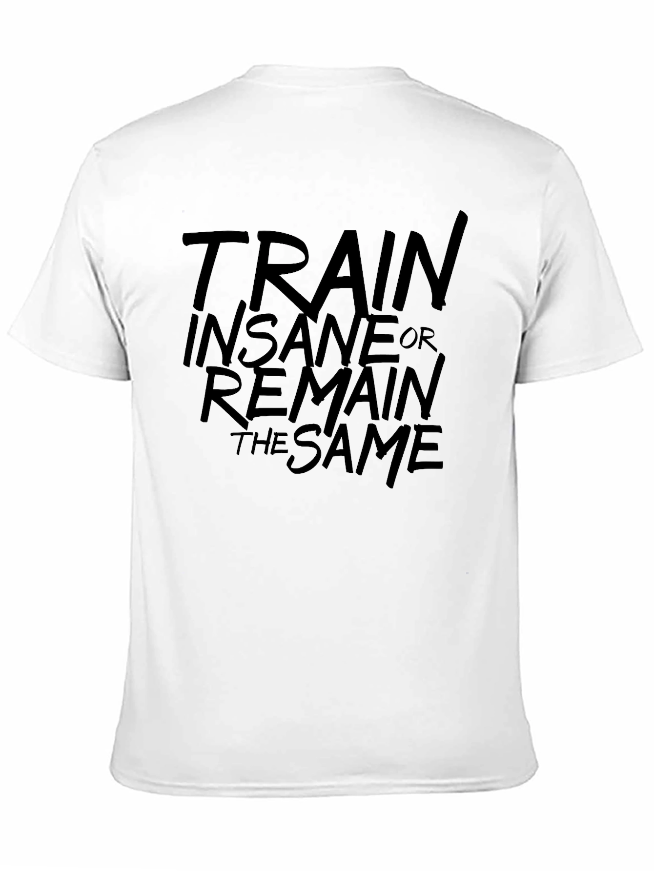 Train Insane or Remain the Same Graphic Tee