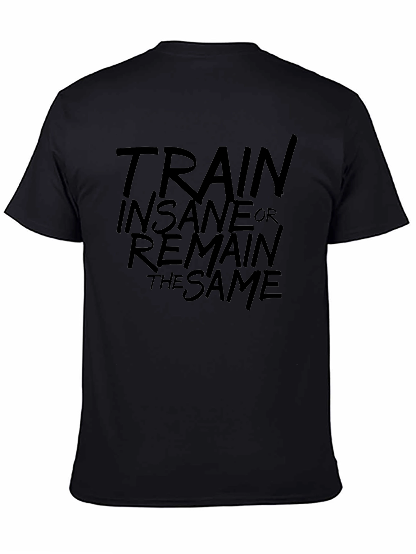 Train Insane or Remain the Same Graphic Tee