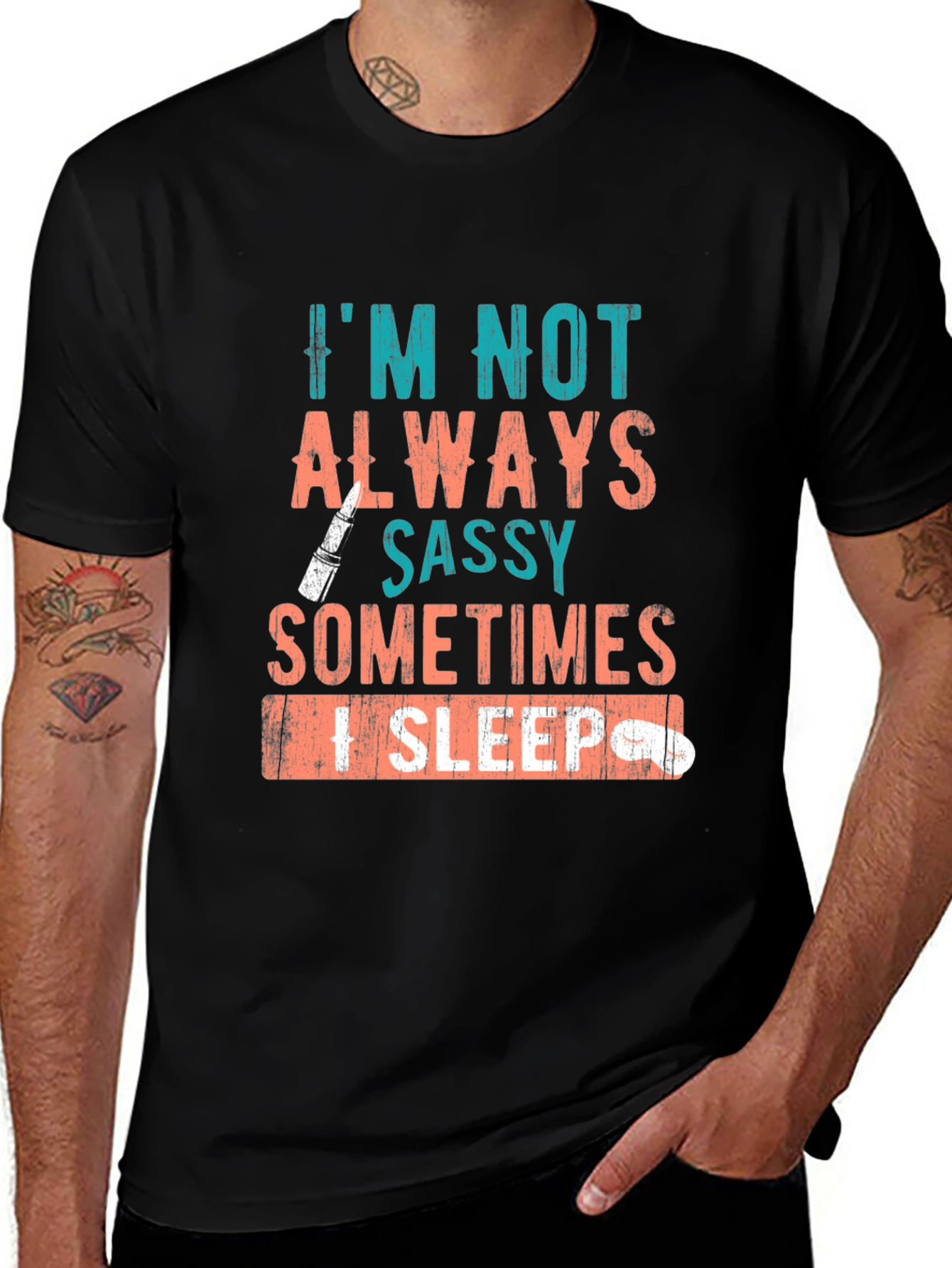 Sassy Sleep T-Shirt: Funny Graphic Tee