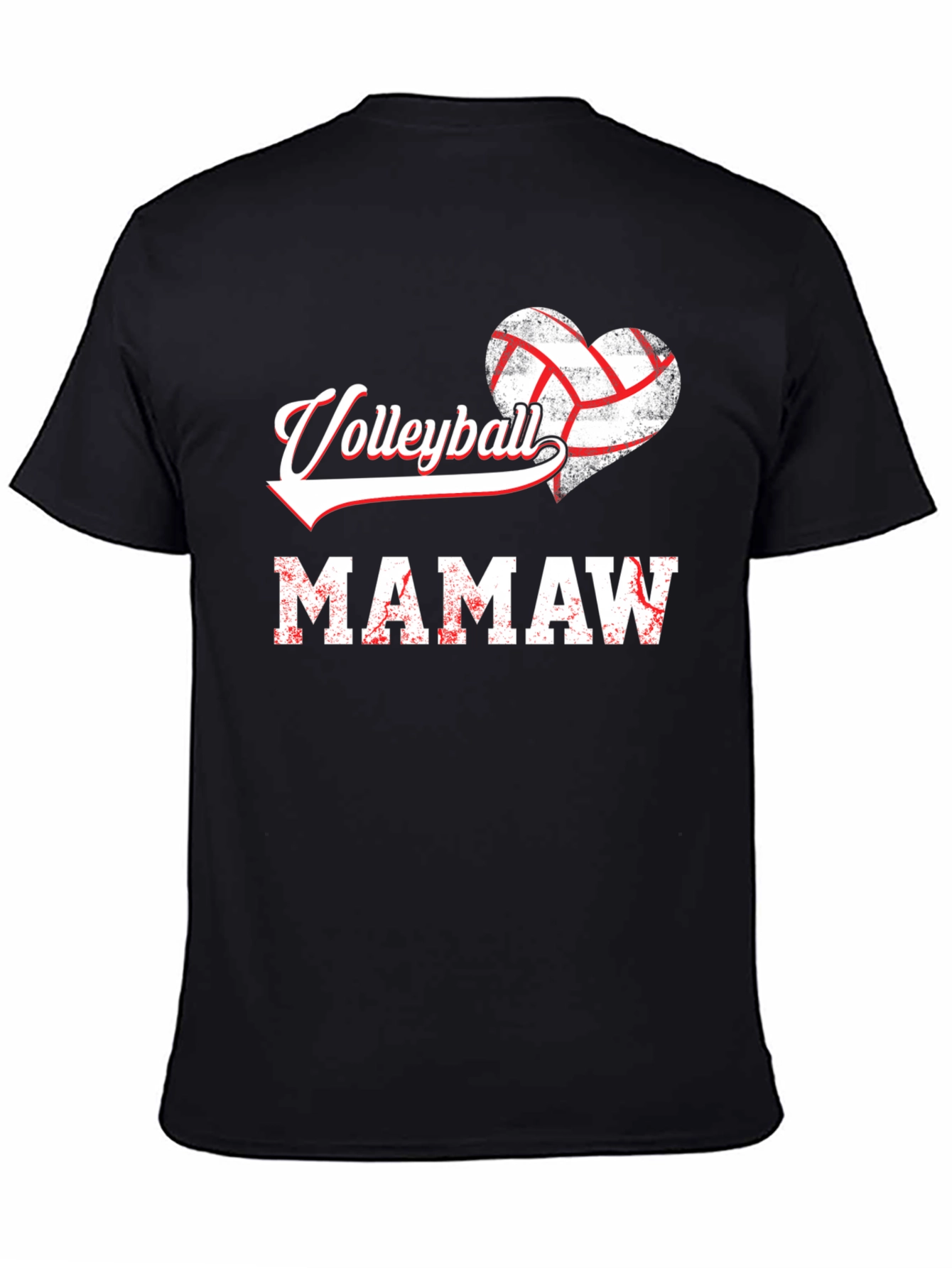 Volleyball Mamaw Graphic T-Shirt