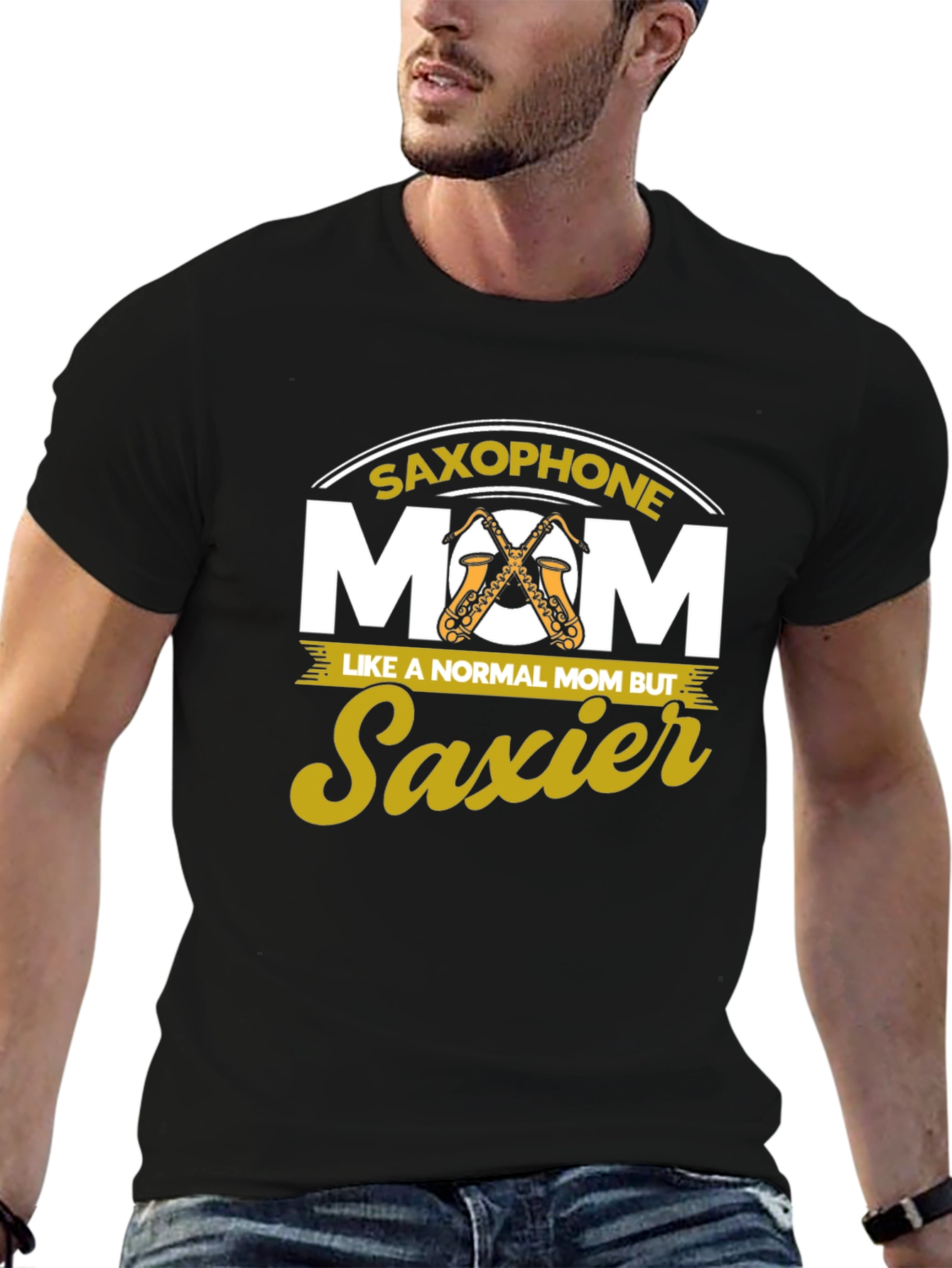 Saxophone Mom T-Shirt - Saxier Than Normal!