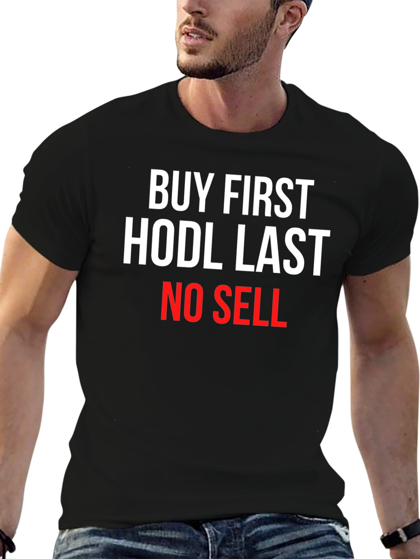 Buy First HODL Last Crypto T-Shirt