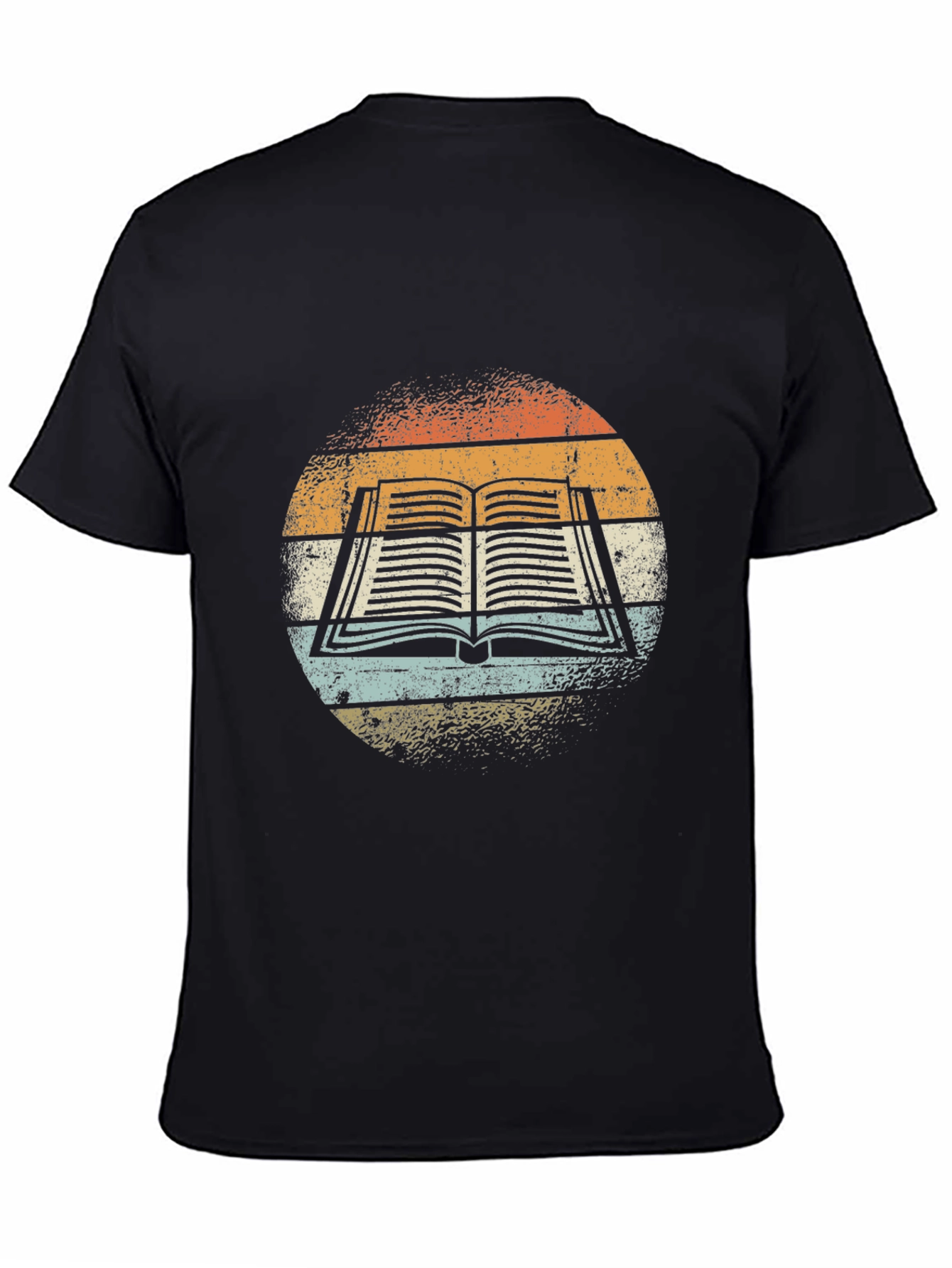 Retro Book Graphic Tee - Readers Style