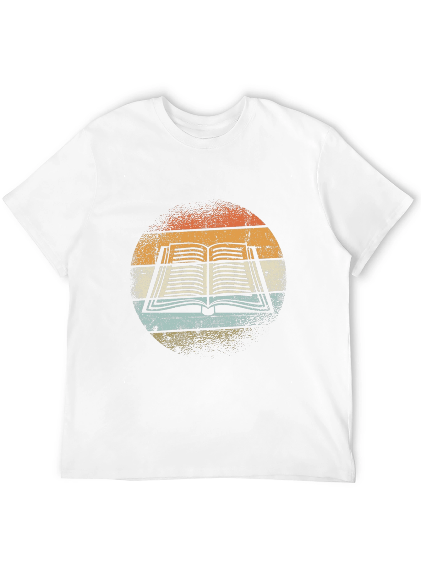 Retro Book Graphic Tee - Readers Style