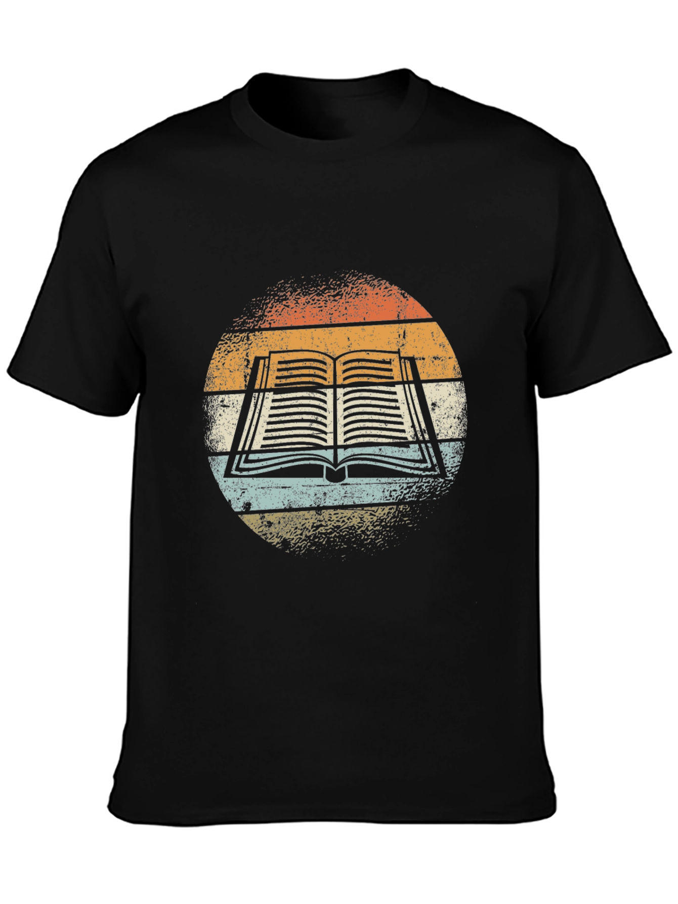 Retro Book Graphic Tee - Readers Style