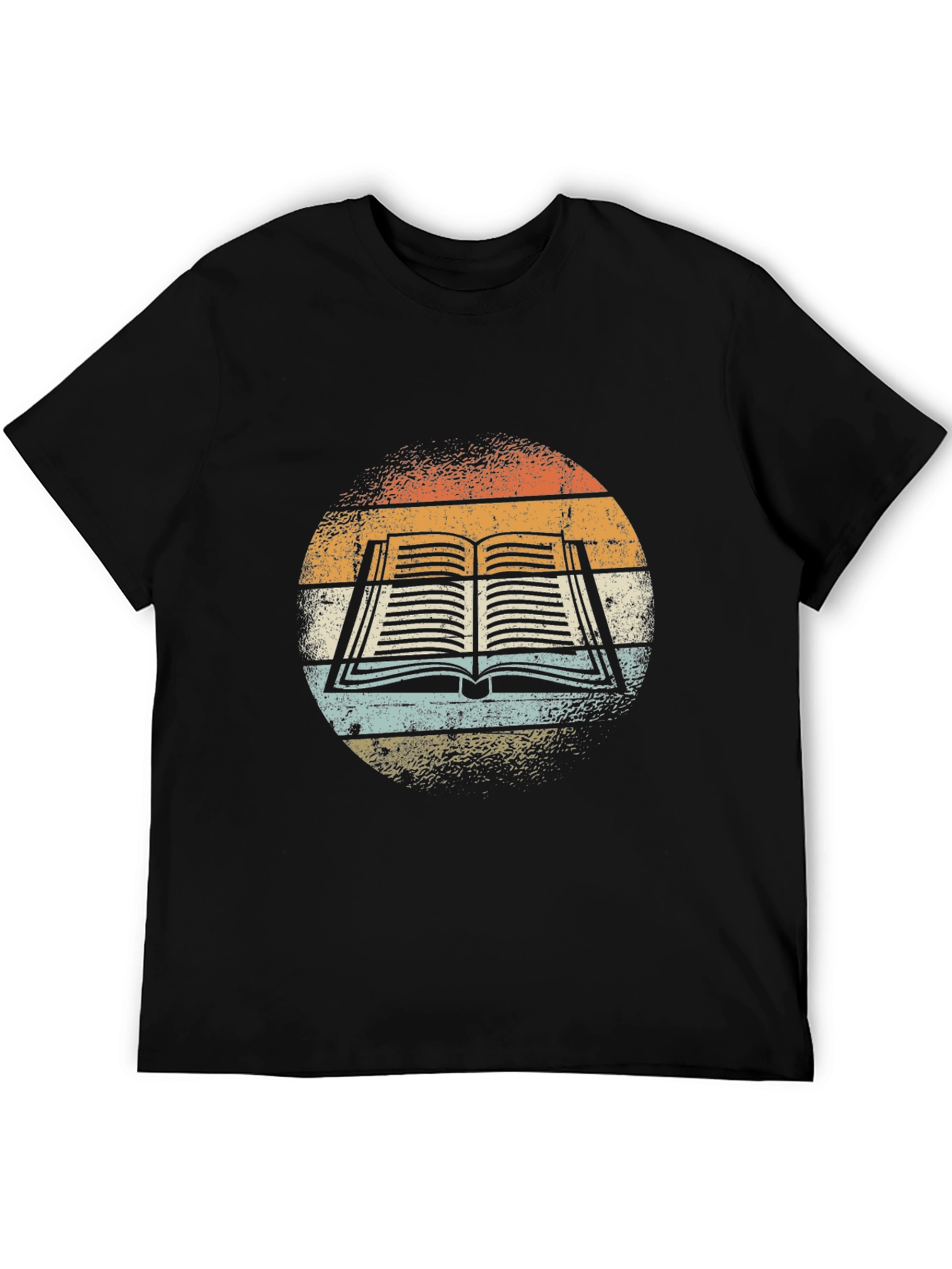 Retro Book Graphic Tee - Readers Style