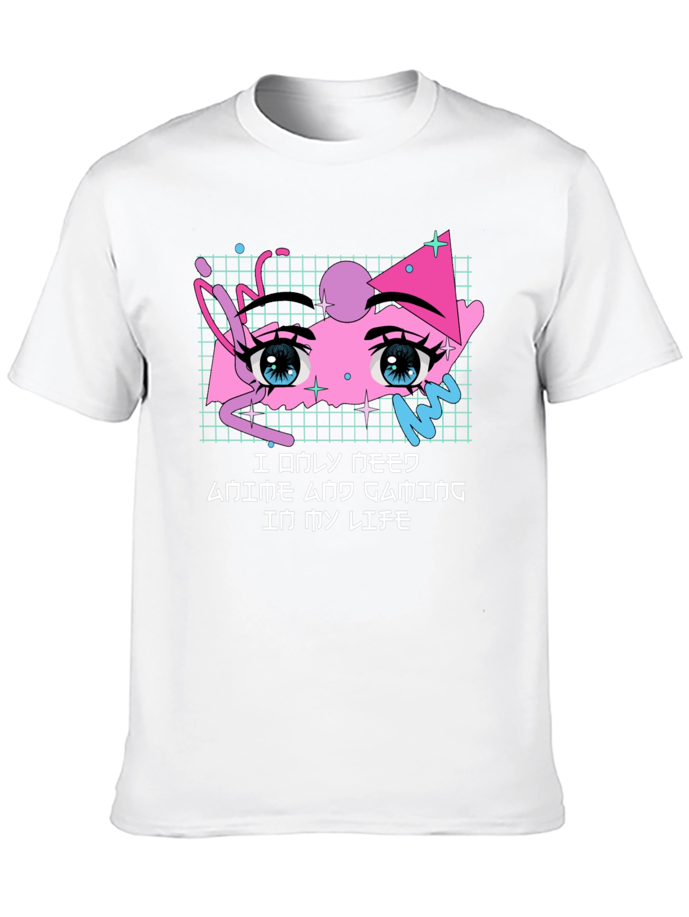 Anime Gaming T-Shirt - Kawaii Style