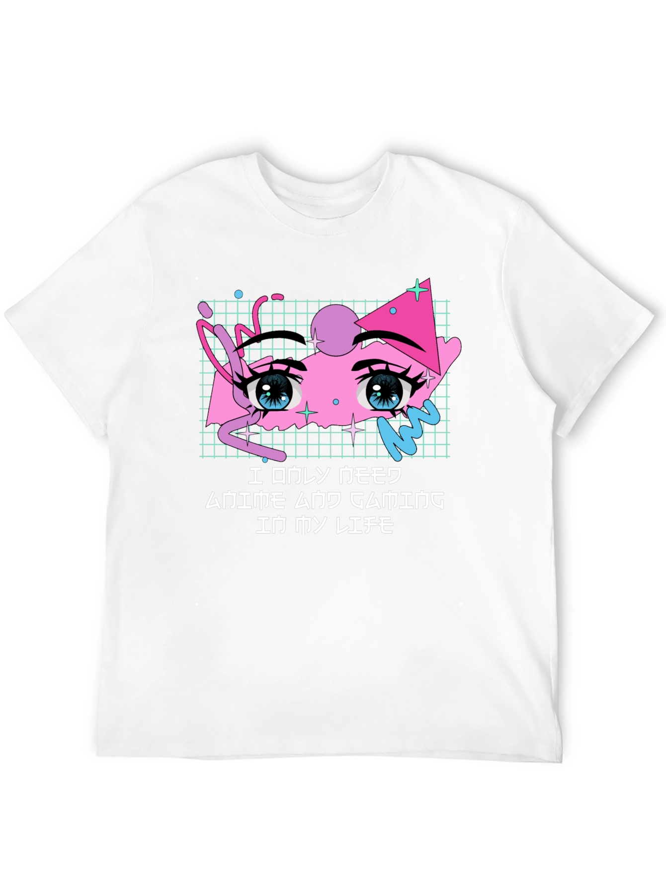 Anime Gaming T-Shirt - Kawaii Style