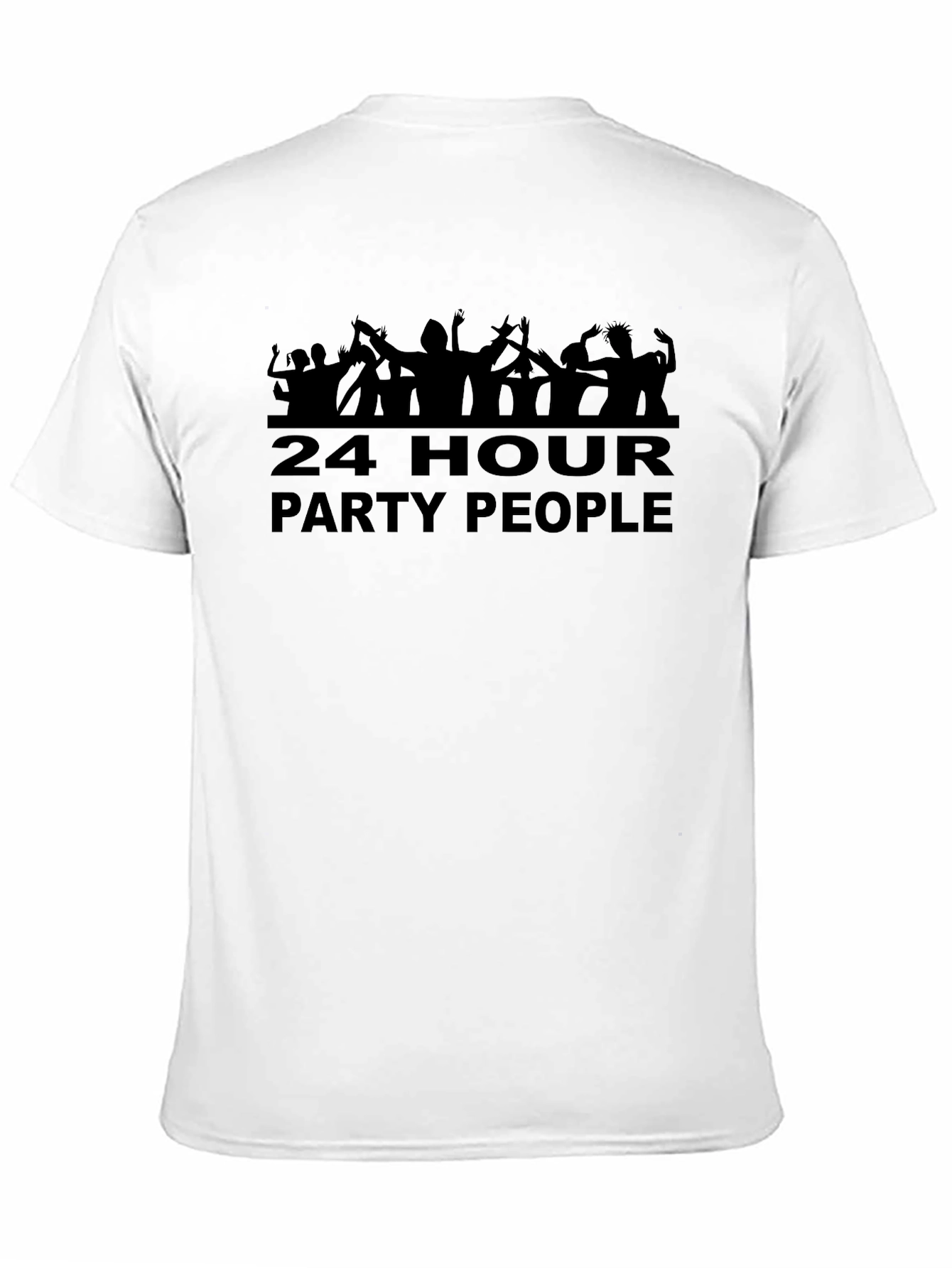 24 Hour Party People Black T-Shirt
