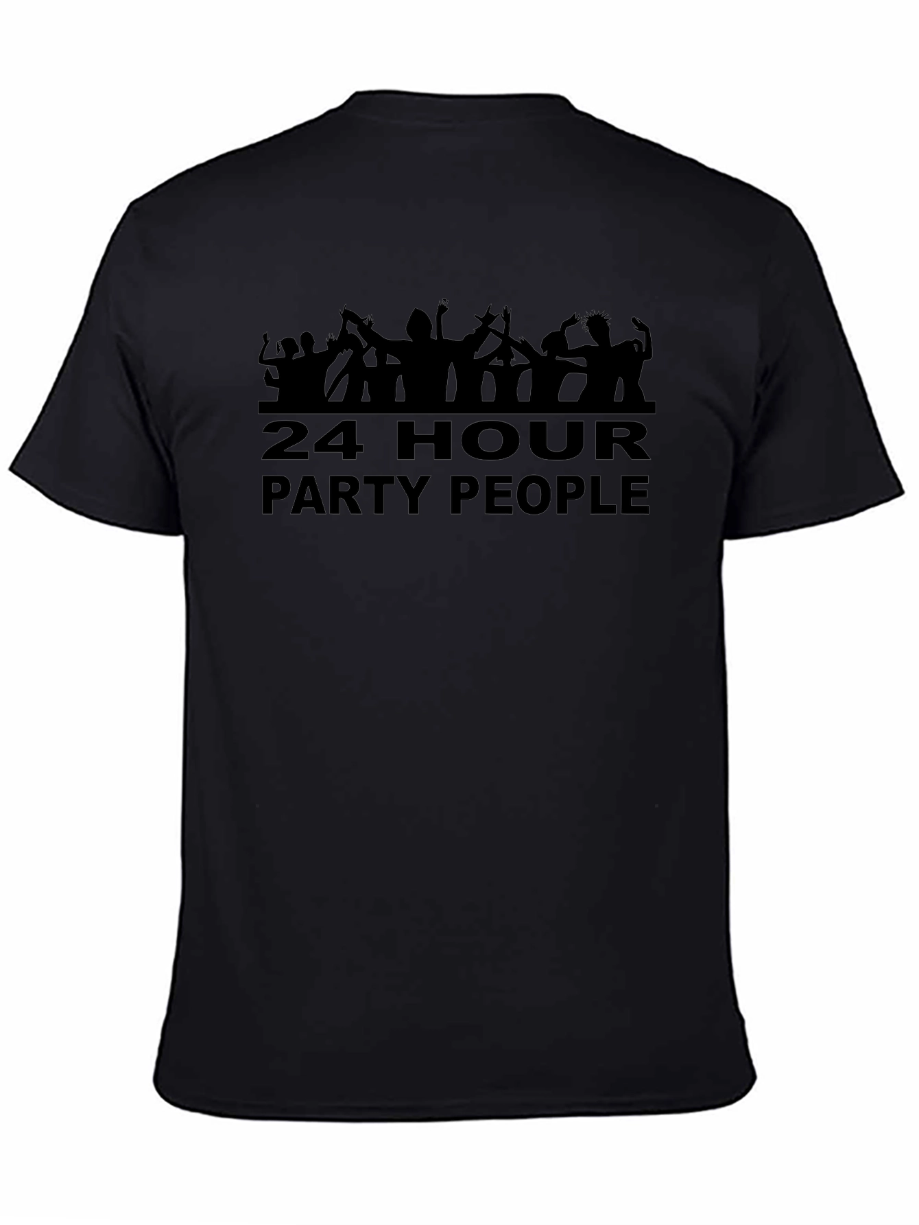 24 Hour Party People Black T-Shirt