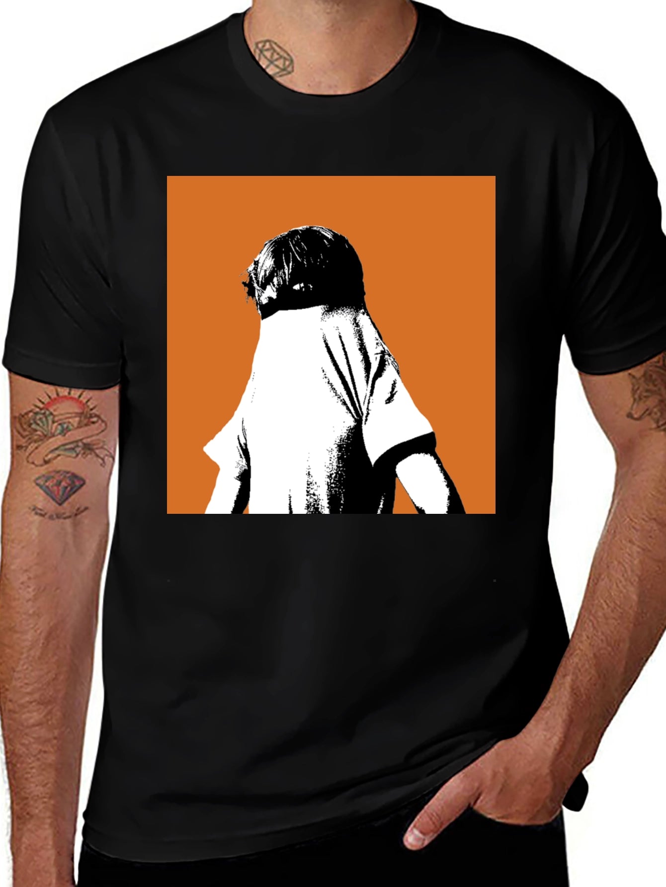 Abstract Graphic Tee - Modern Casual Wear