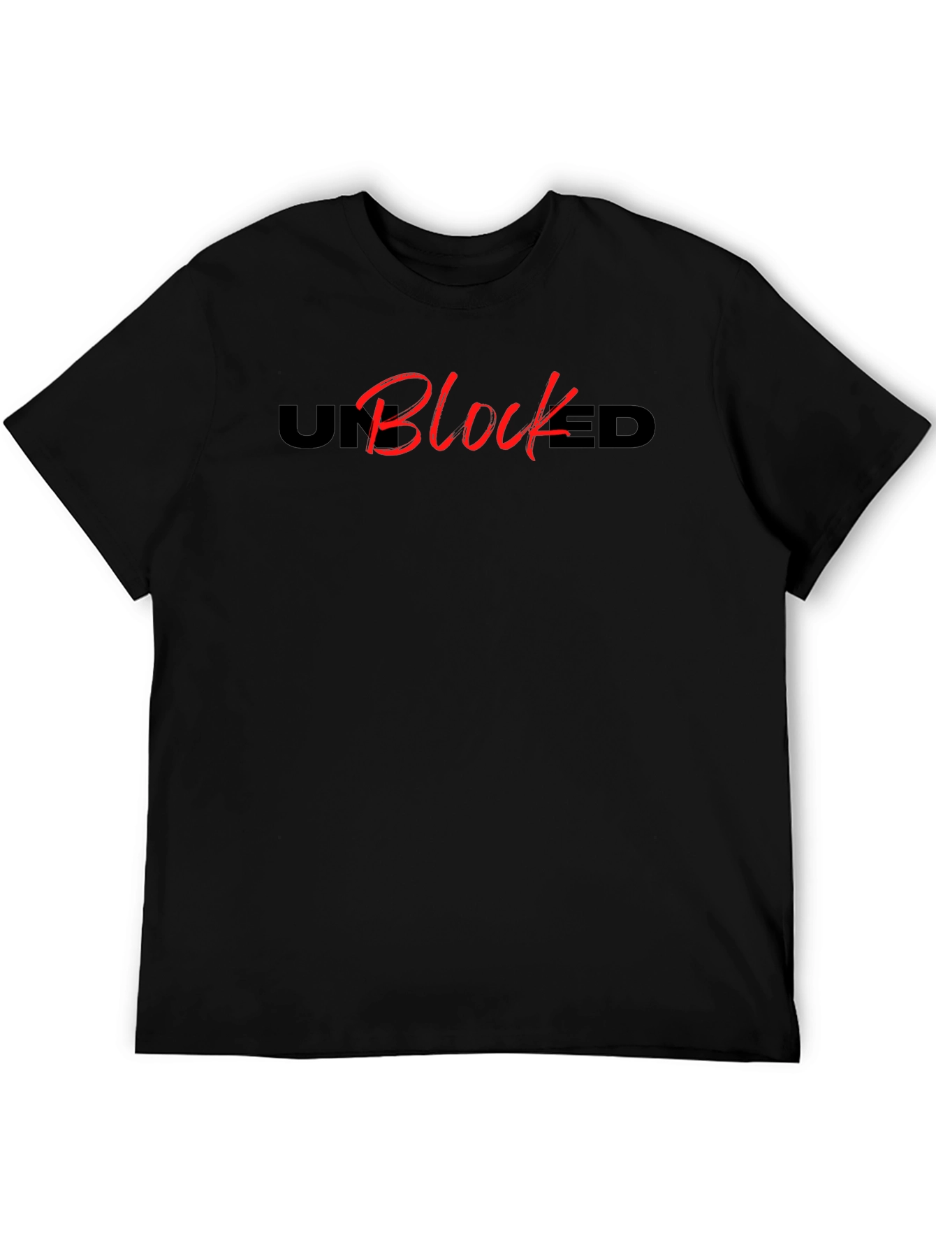Unblocked Graphic Tee - Black