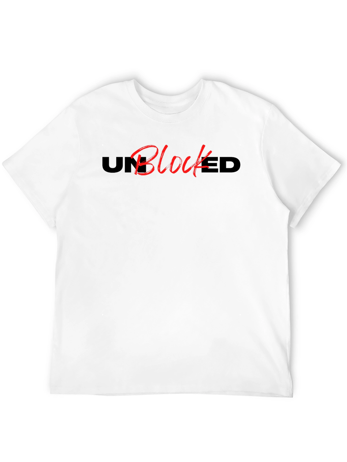 Unblocked Graphic Tee - Black