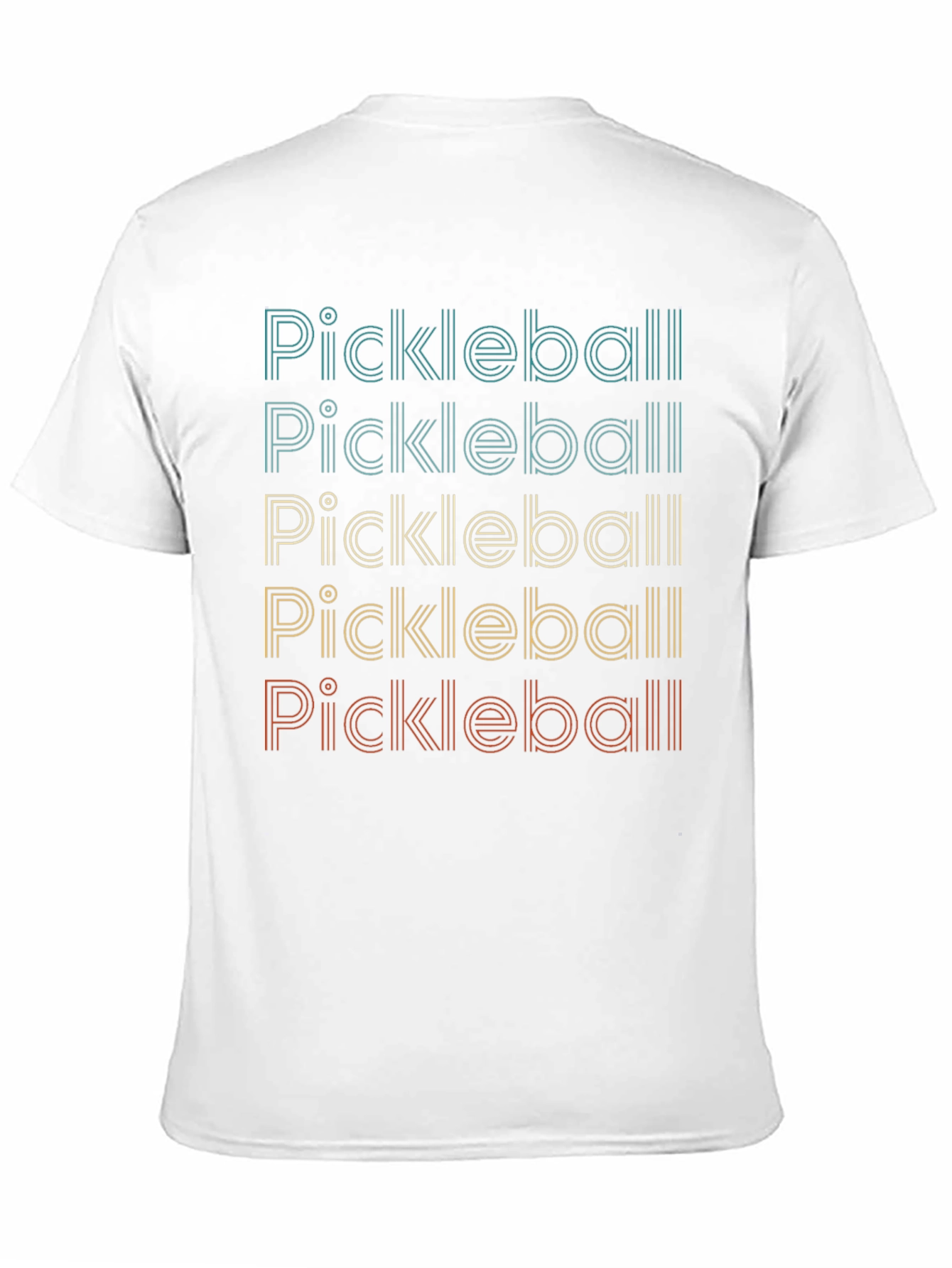 Retro Pickleball Graphic T-Shirt