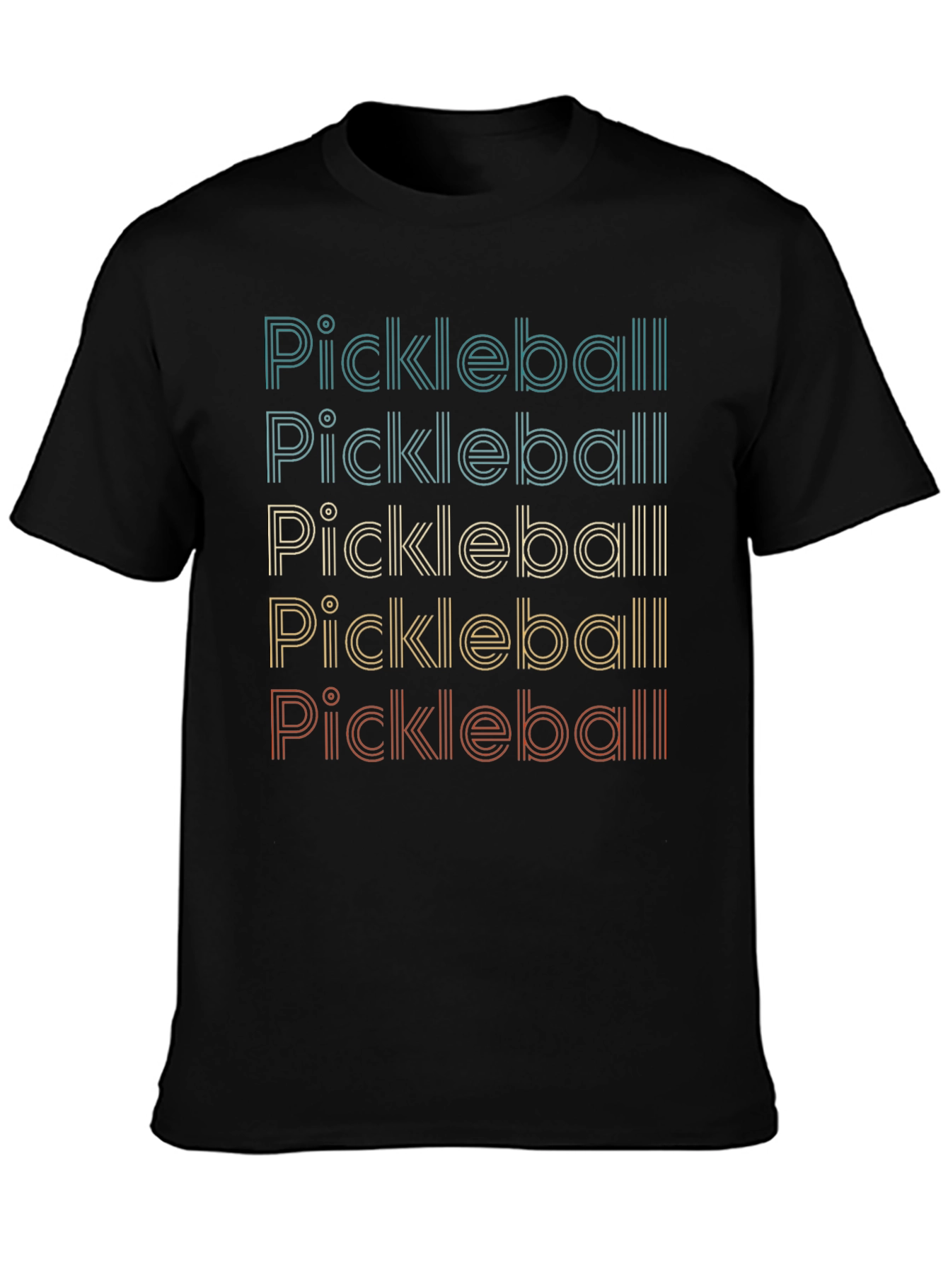 Retro Pickleball Graphic T-Shirt