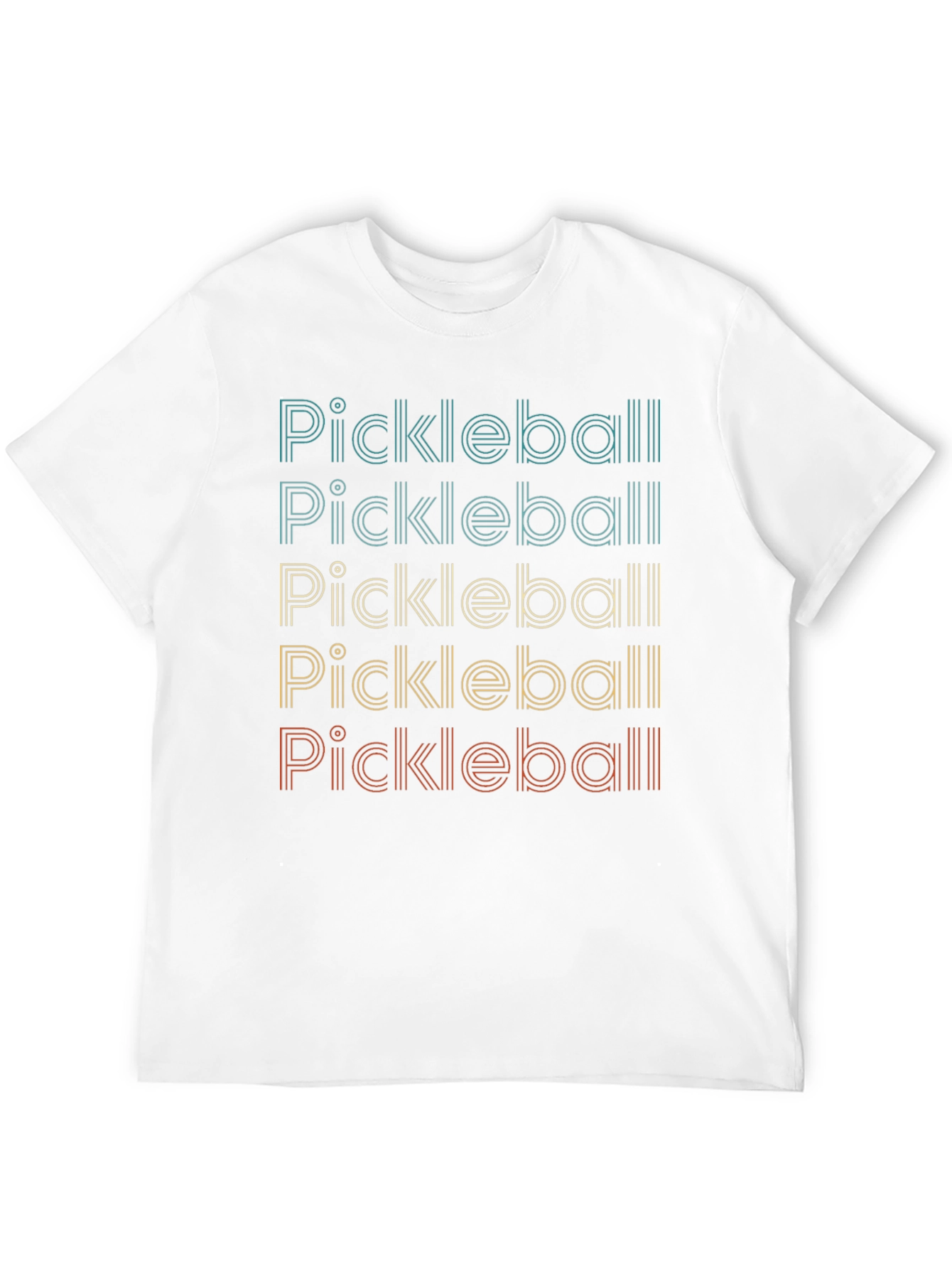 Retro Pickleball Graphic T-Shirt