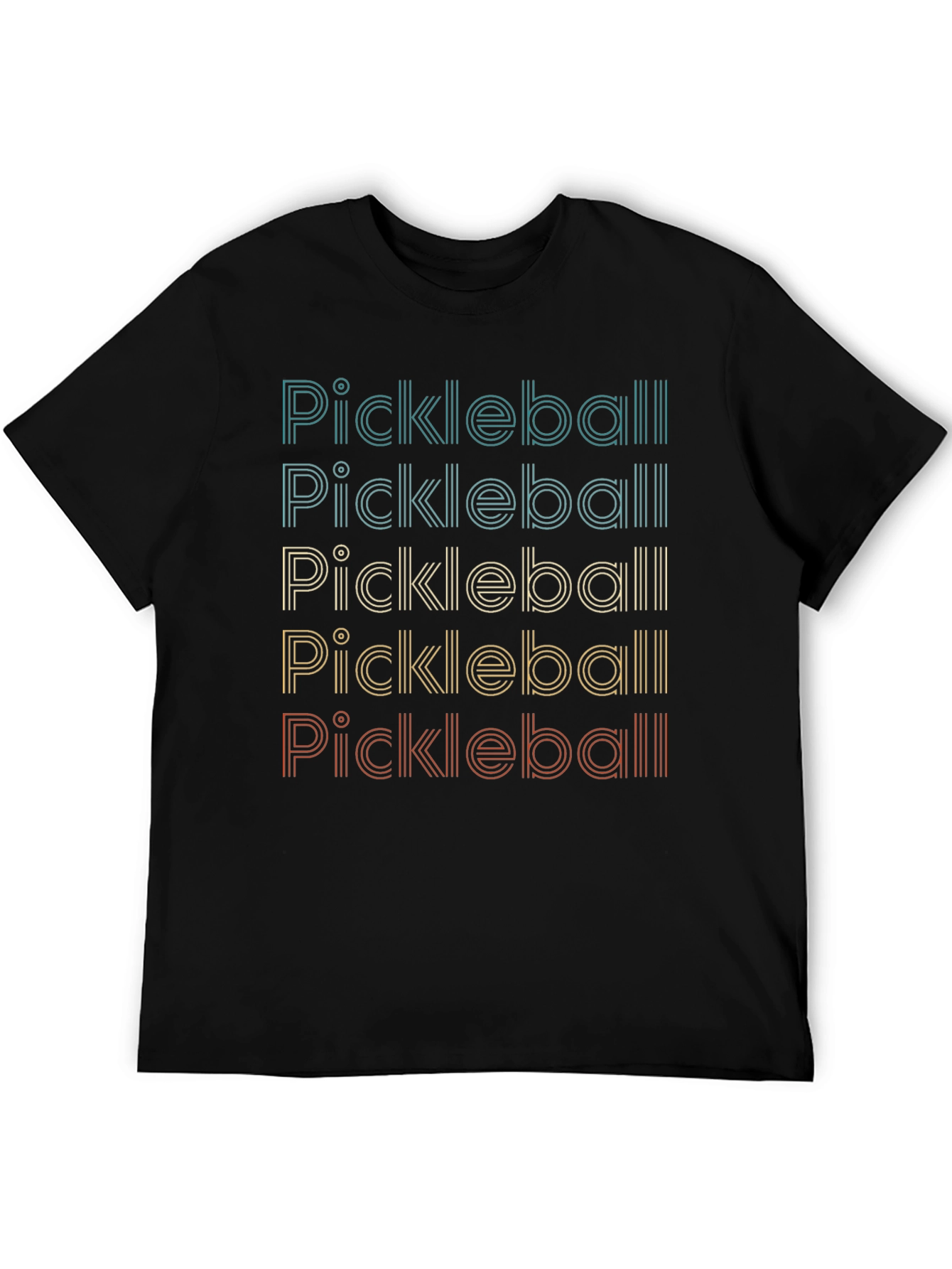 Retro Pickleball Graphic T-Shirt