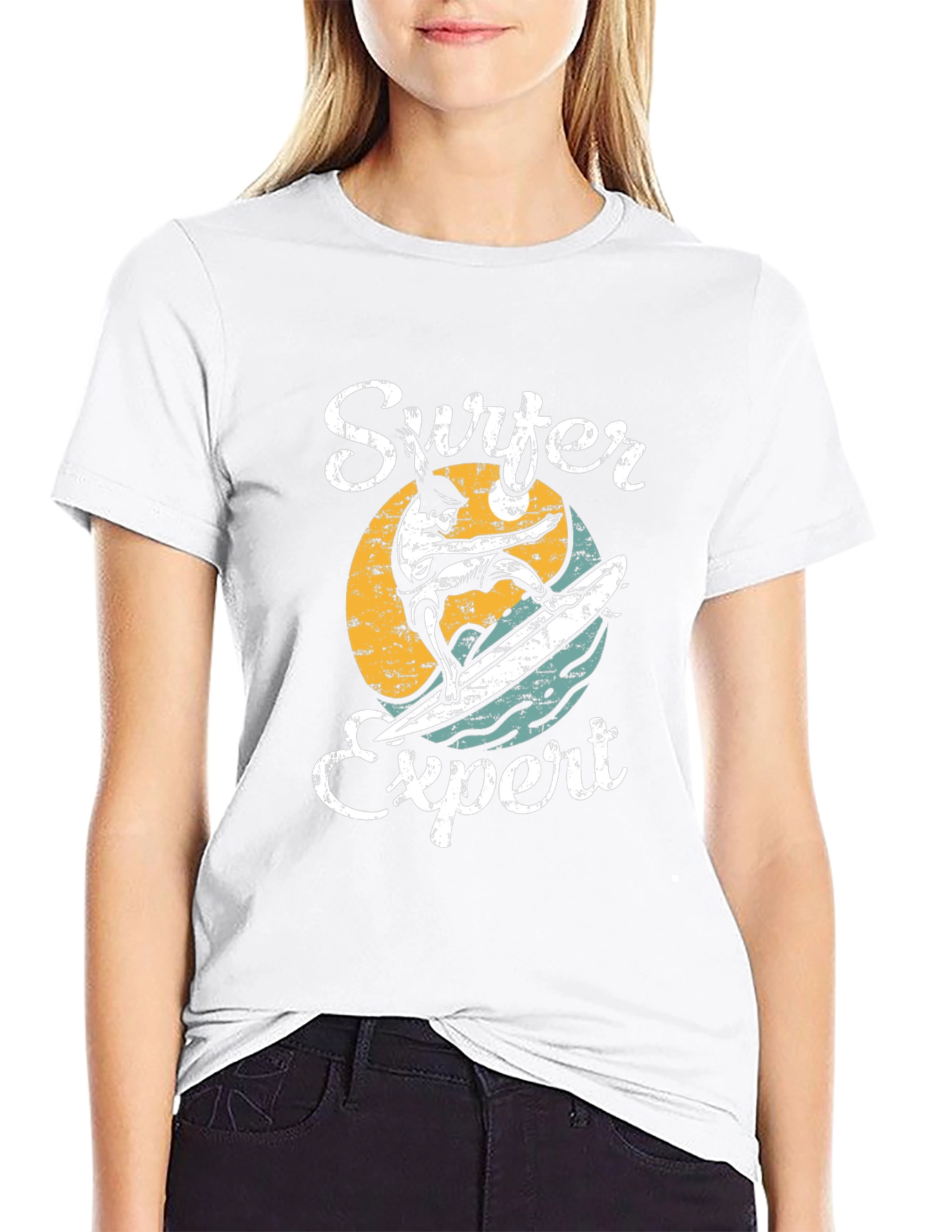 Surfer Expert Graphic Tee - Cool Surfing T-Shirt