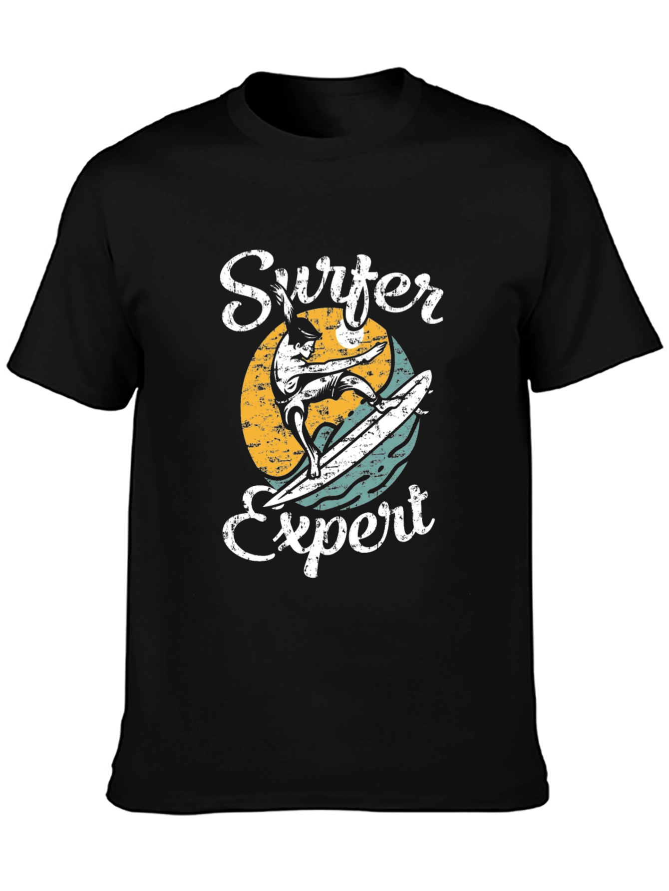 Surfer Expert Graphic Tee - Cool Surfing T-Shirt