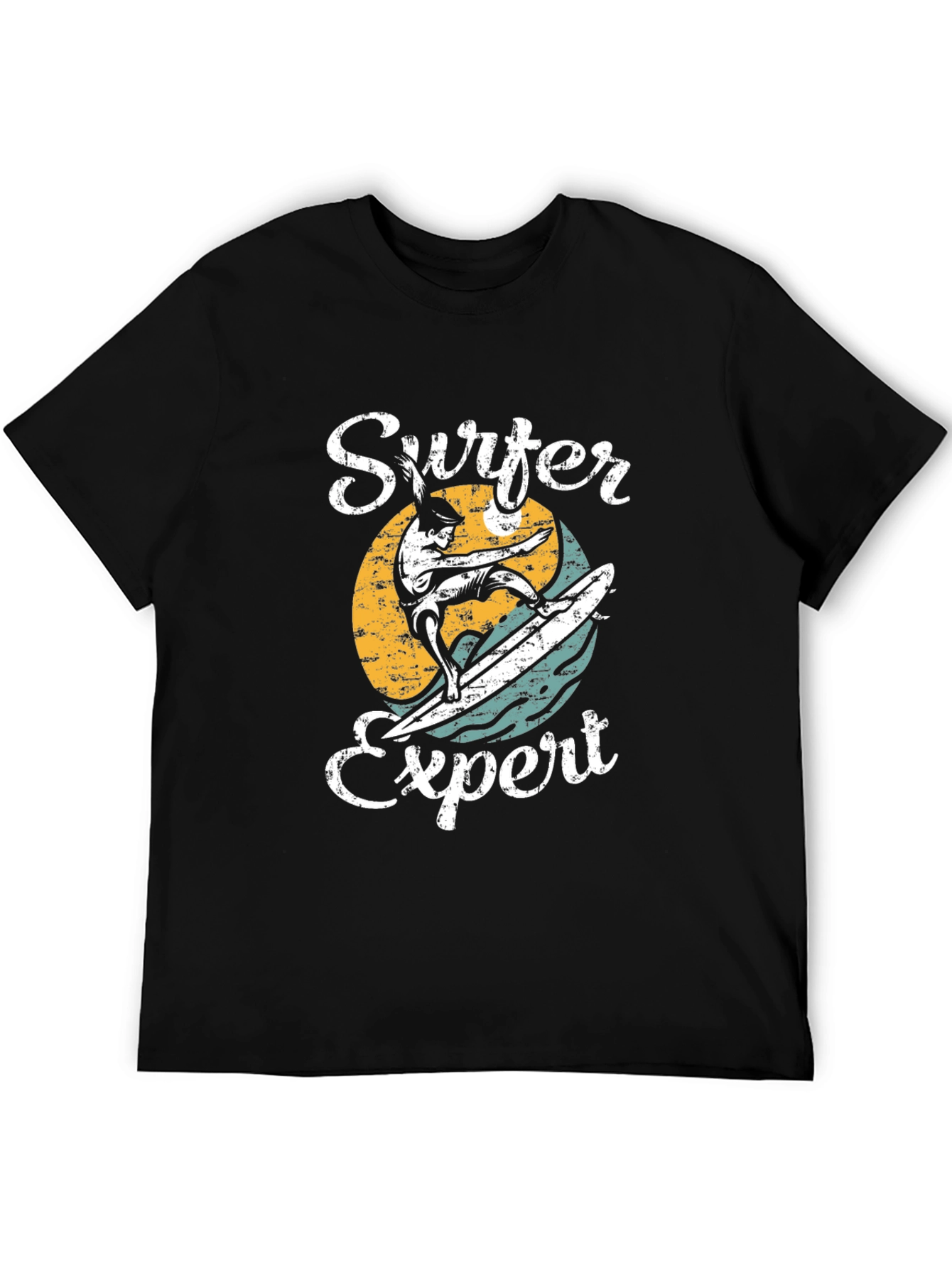 Surfer Expert Graphic Tee - Cool Surfing T-Shirt