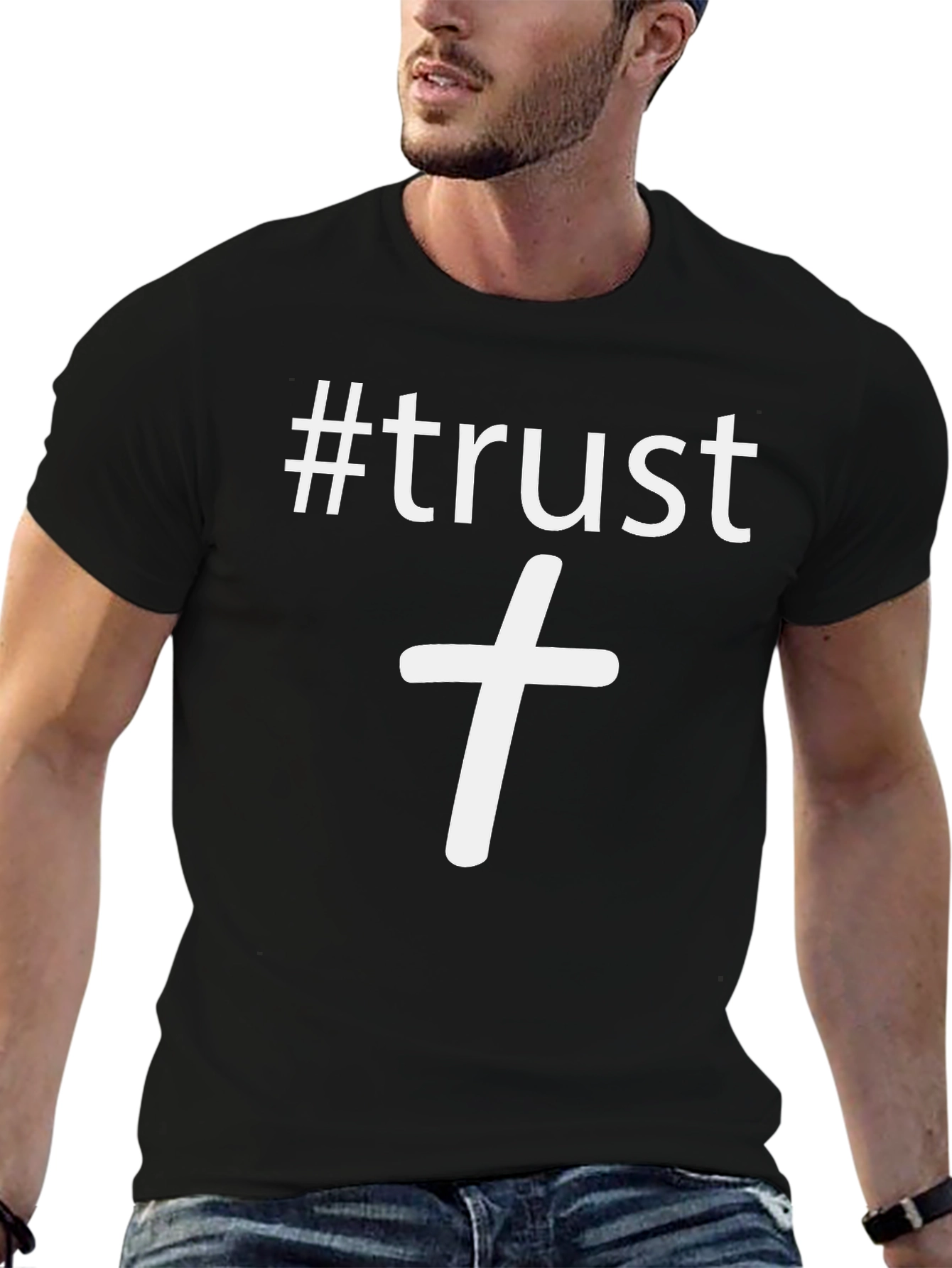 #trust Graphic Tee - Faith Based T-Shirt
