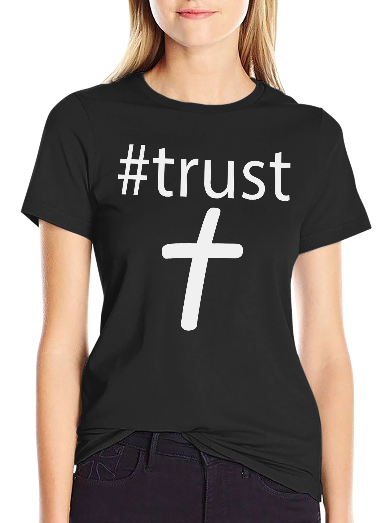 #trust Graphic Tee - Faith Based T-Shirt