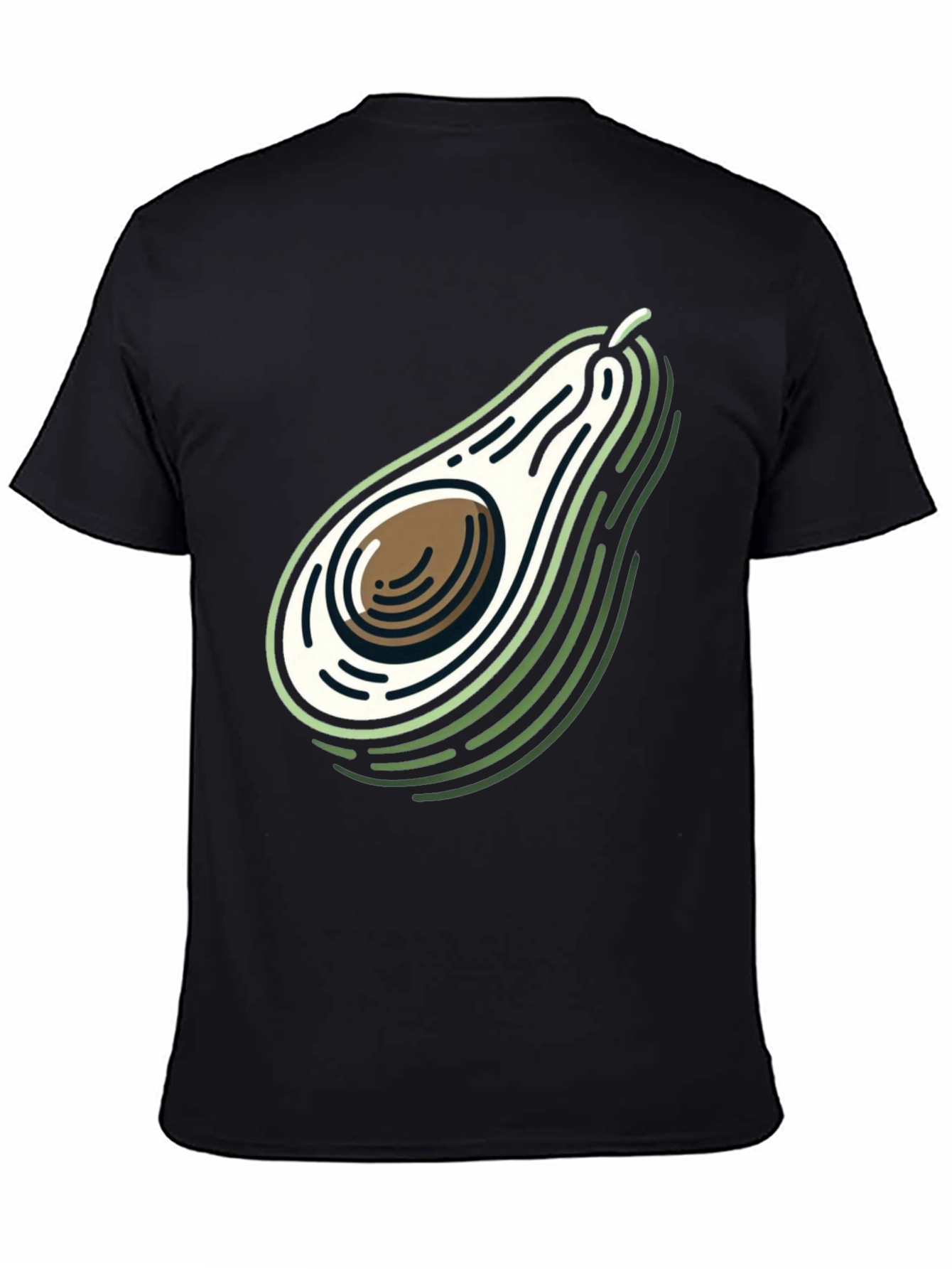 Avocado Graphic Tee - Stylish Mens T-Shirt
