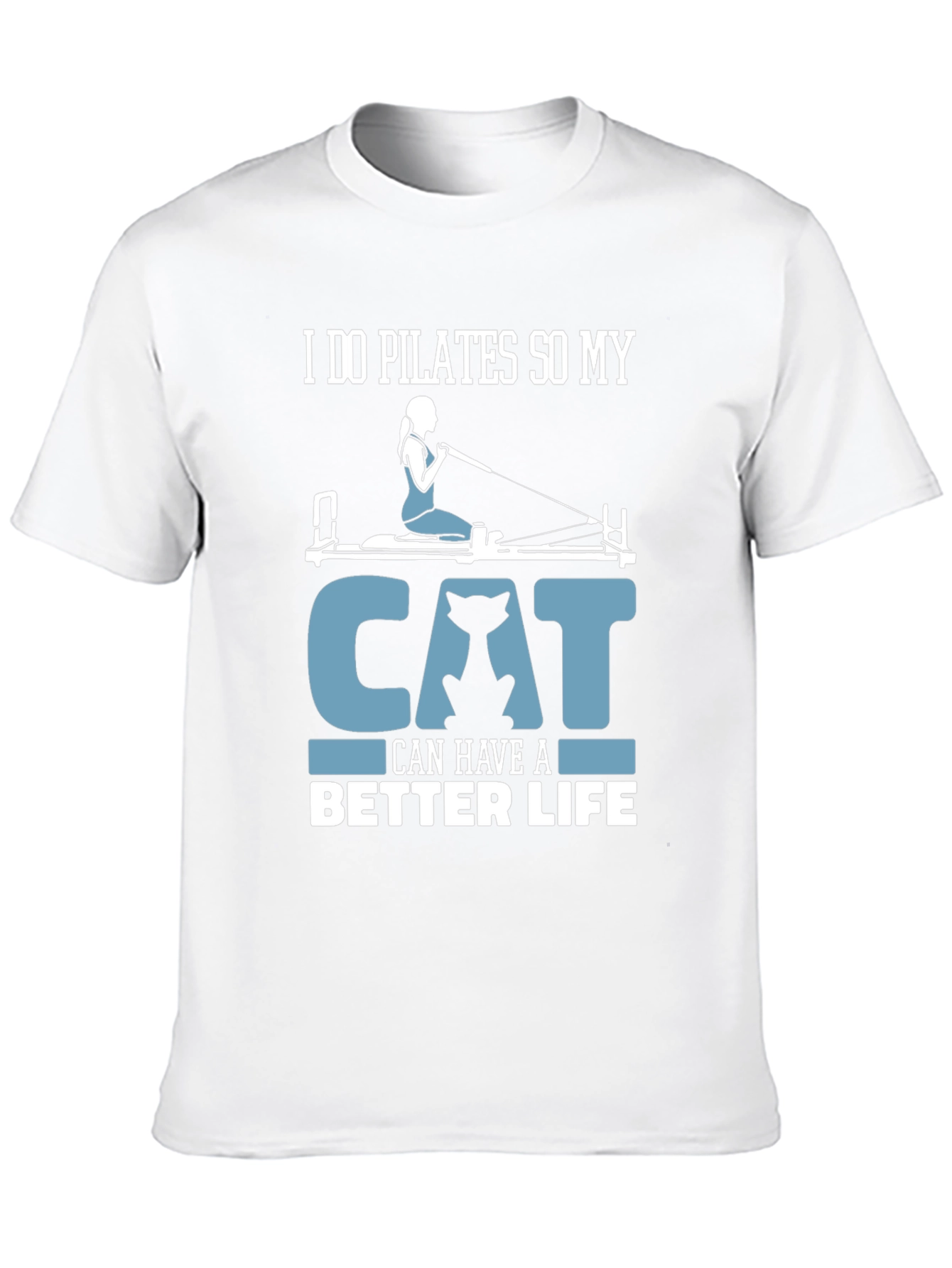Pilates Cat Lover T-Shirt - Better Life